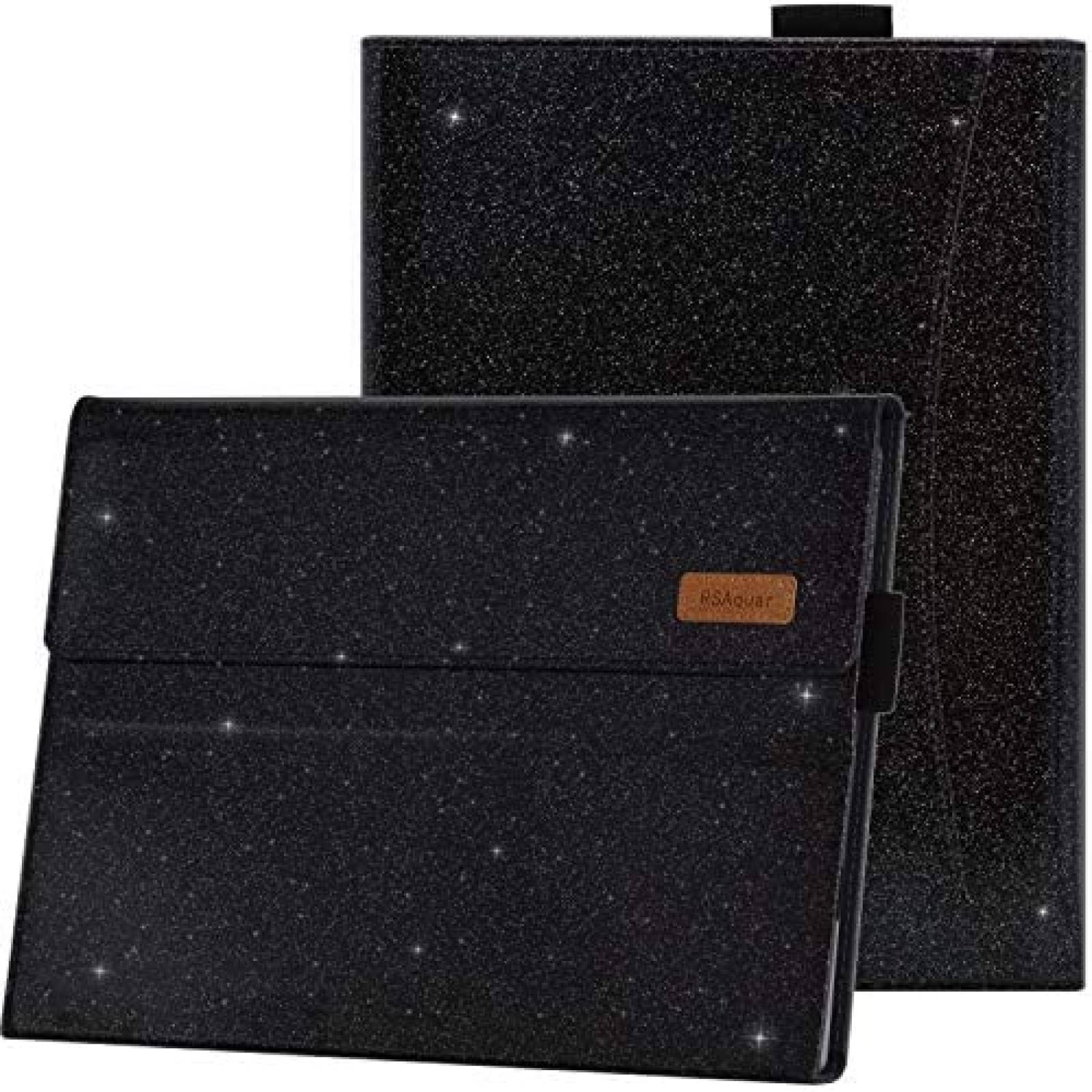 Funda RSAquar Compatible Para Microsoft Surface Pro 7 -Negro