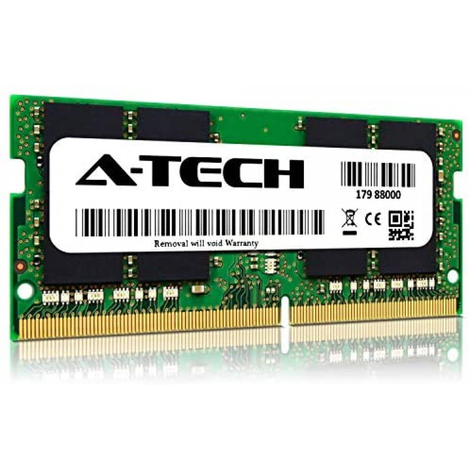 Memoria A-Tech 32GB DDR4 3200MHz 1.2V 260-Pin -Verde