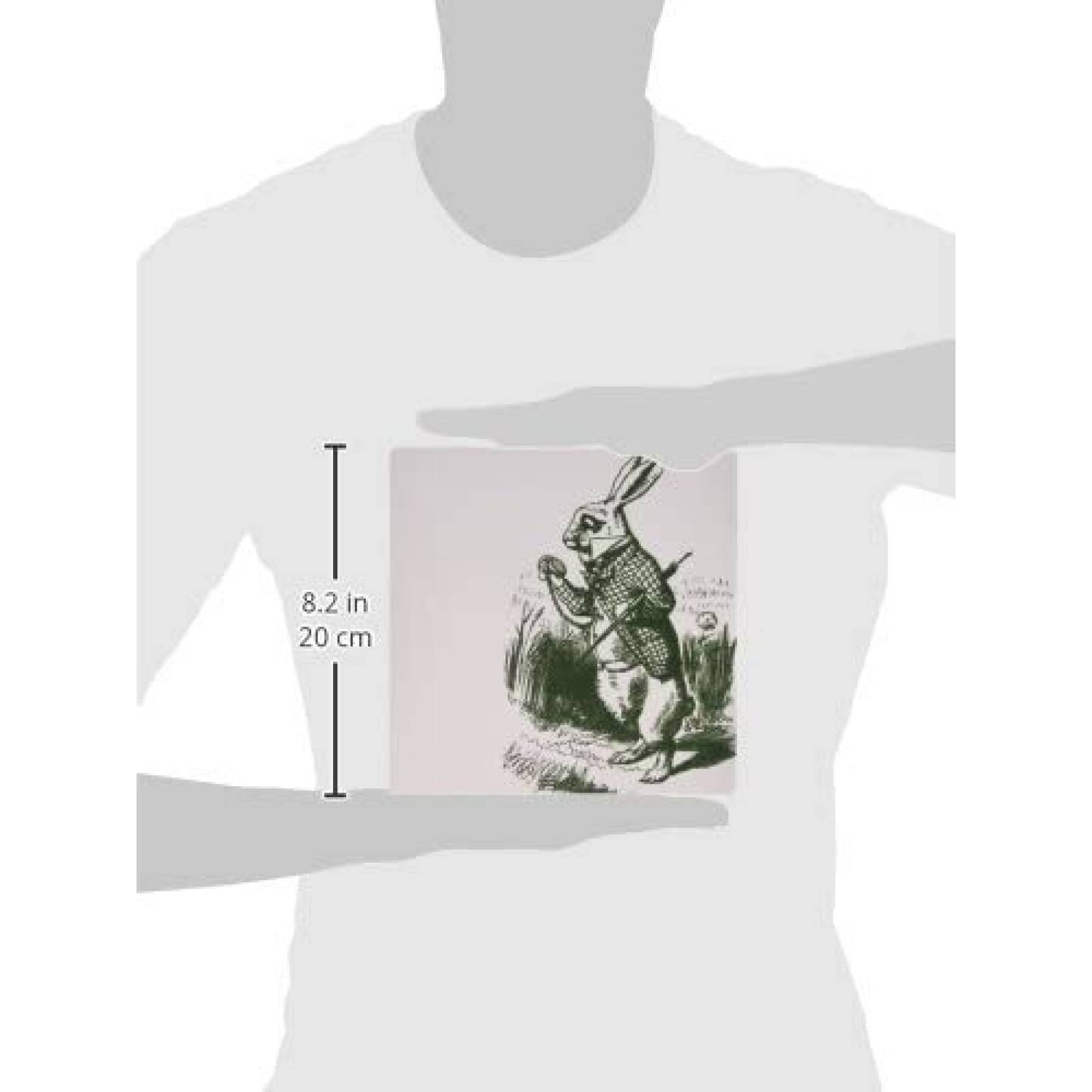 Mouse Pad 3dRose de 8'' x 8'' Conejo -Blanco/Verde