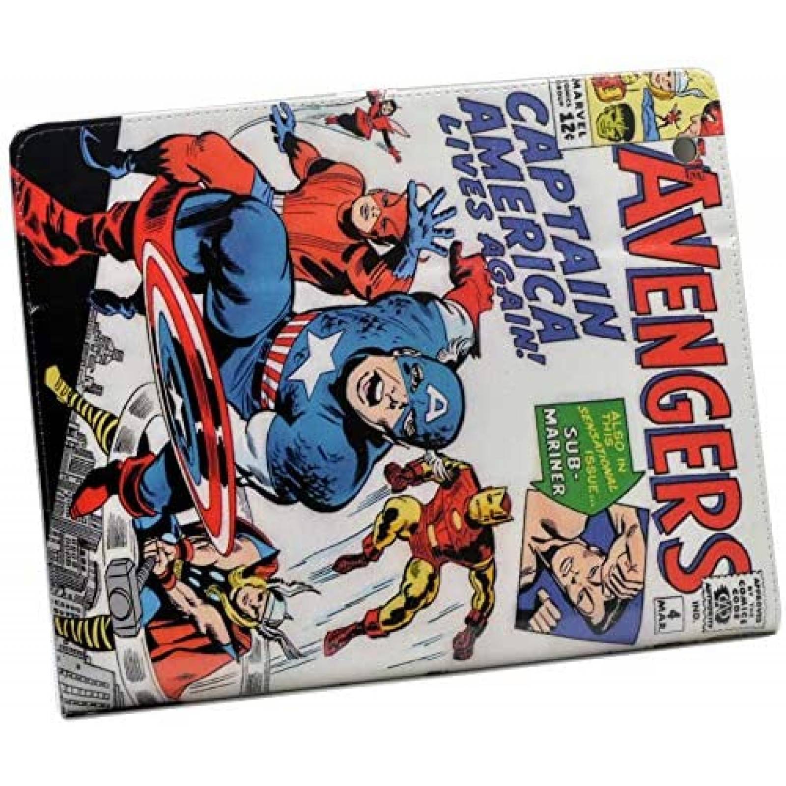 Funda TPACC para iPad 2/3/4 9.7'' Marvel Comics -Blanco