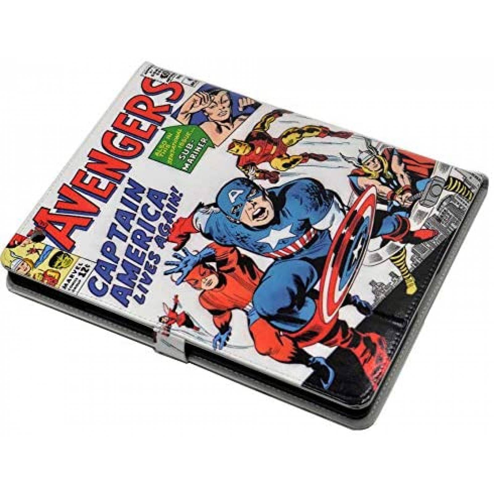 Funda TPACC para iPad 2/3/4 9.7'' Marvel Comics -Blanco