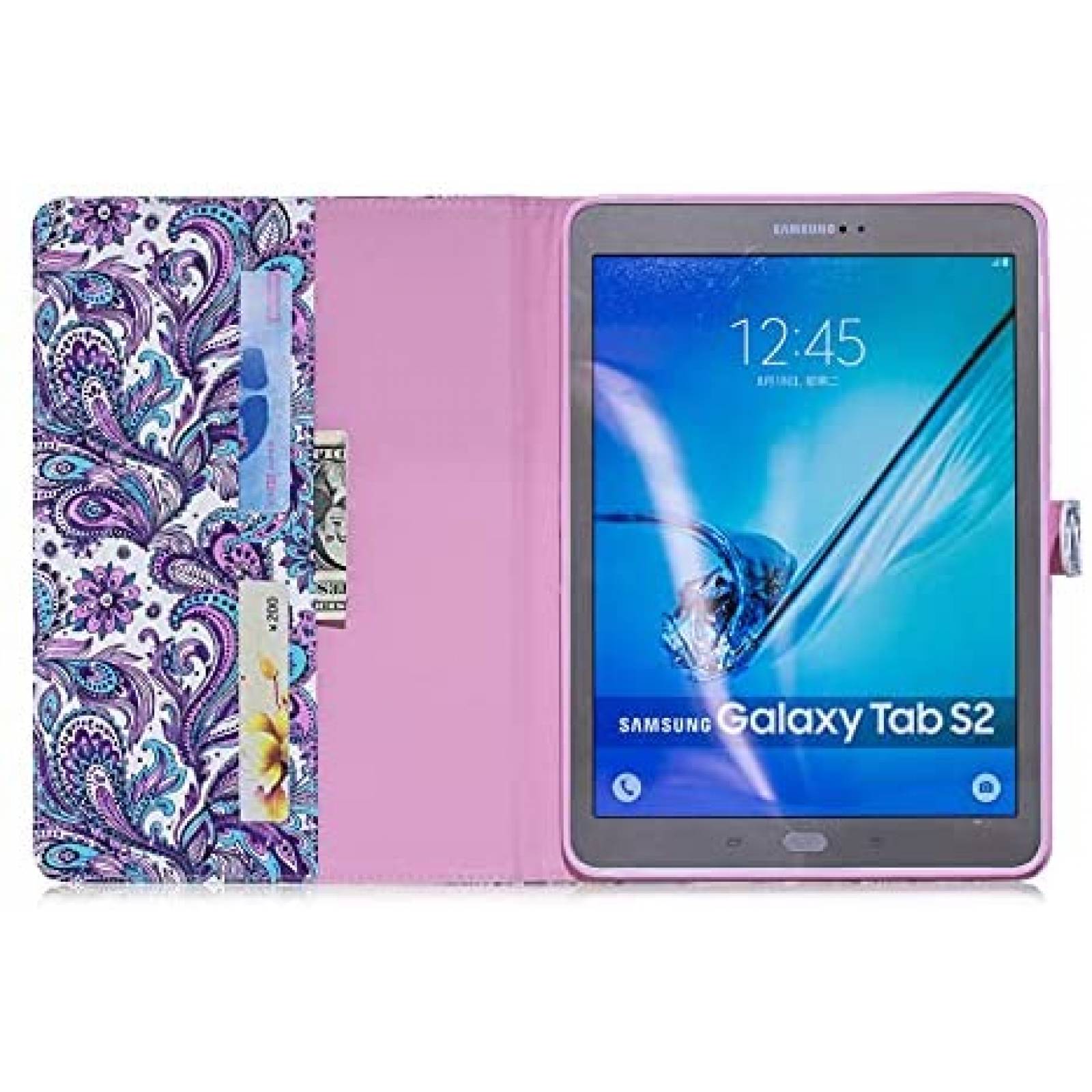 Funda UUcovers Compatible Para Samsung Galaxy Tab S2 -Morado