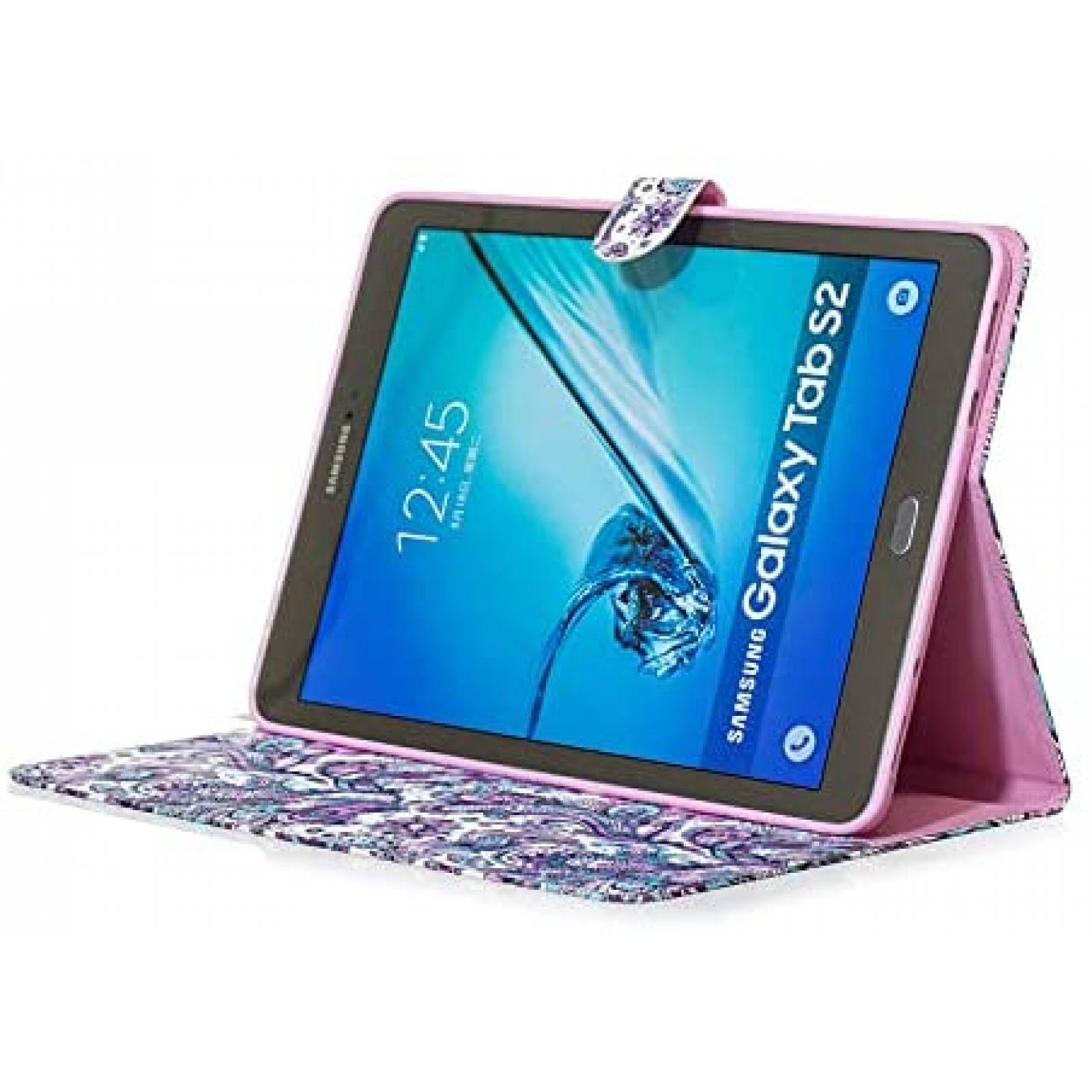 Funda UUcovers Compatible Para Samsung Galaxy Tab S2 -Morado