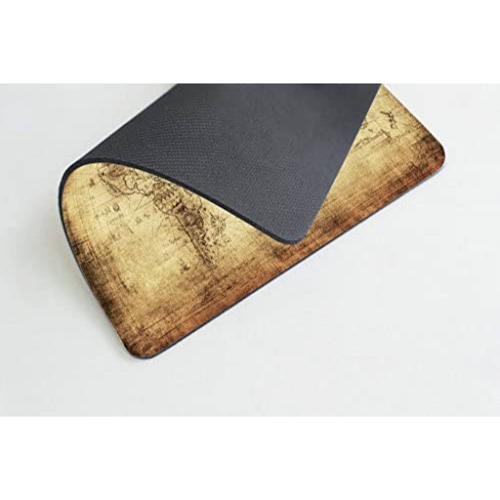 Mouse Pad Smooffly de 240MM X 200MM X 3MM Mapa Mundi -Cafe