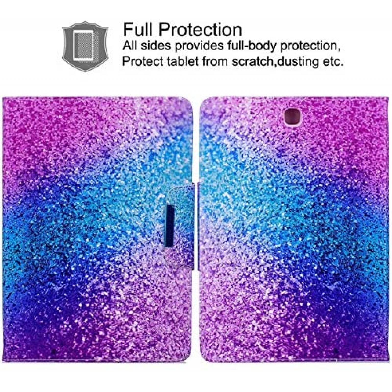 Funda NewShine SM-T550 para Galaxy Tab A 9.7'' -Rosa/Azul