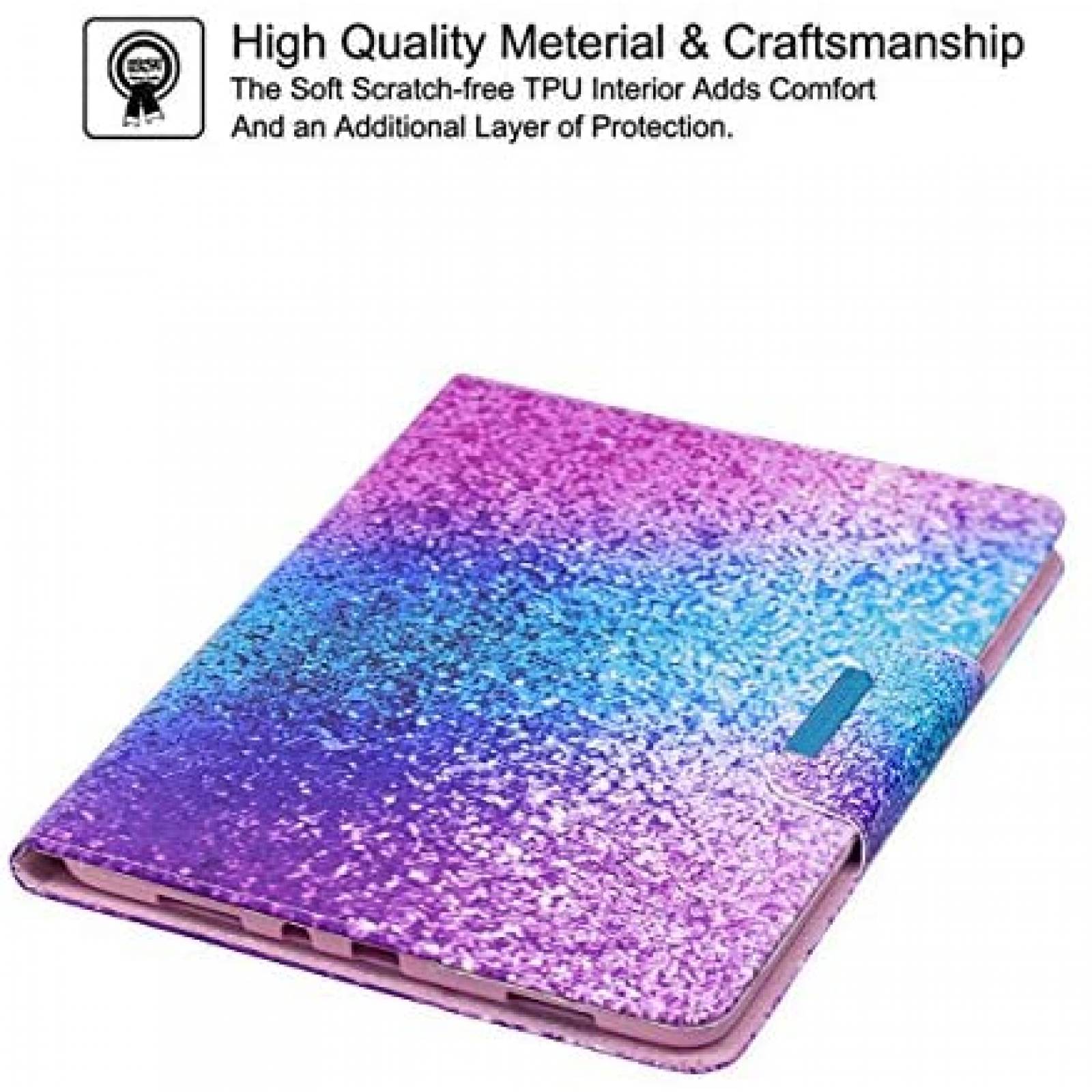 Funda NewShine SM-T550 para Galaxy Tab A 9.7'' -Rosa/Azul