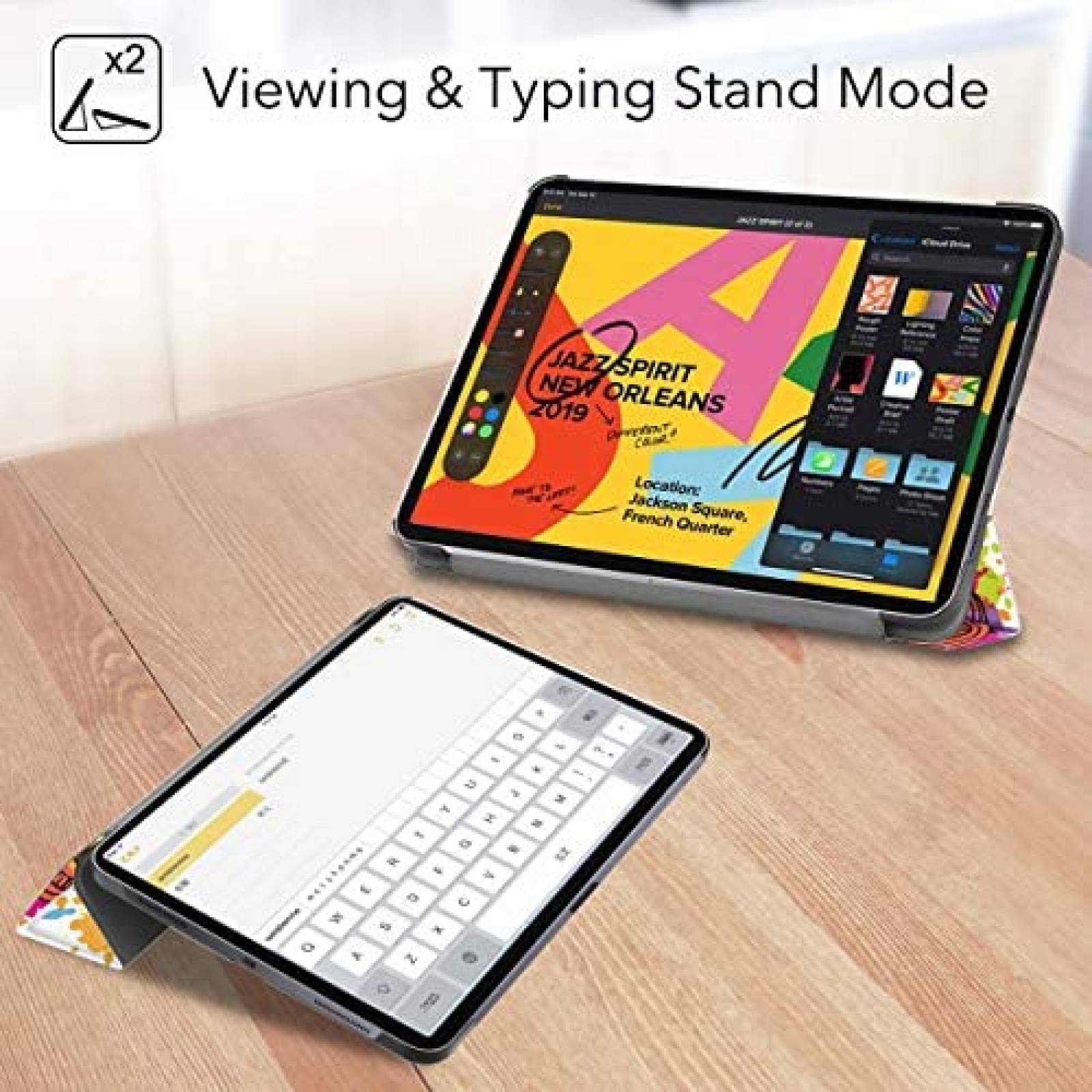 Funda May Chen Cerebro Acuarela Compatible con iPad Pro 11"