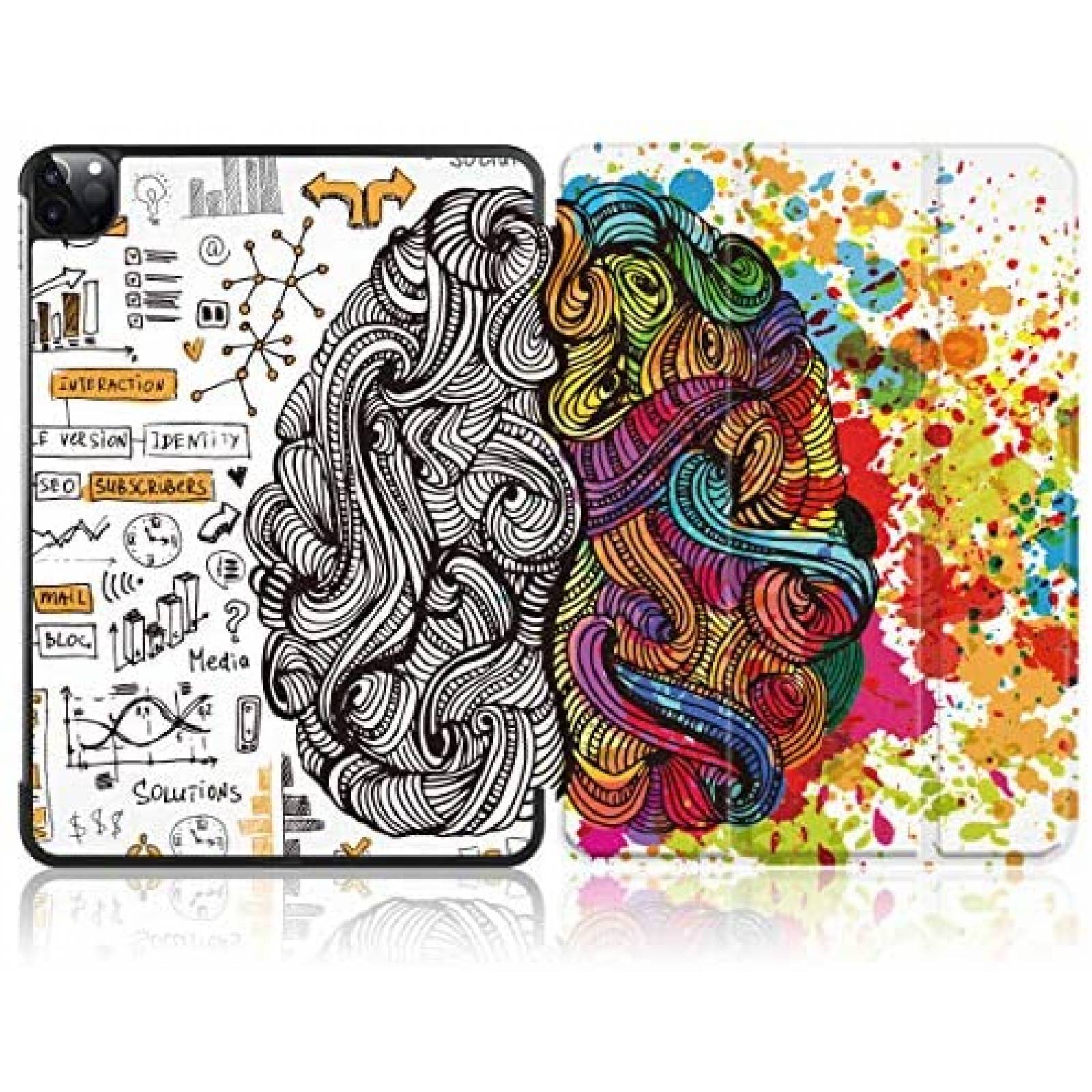 Funda May Chen Cerebro Acuarela Compatible con iPad Pro 11"