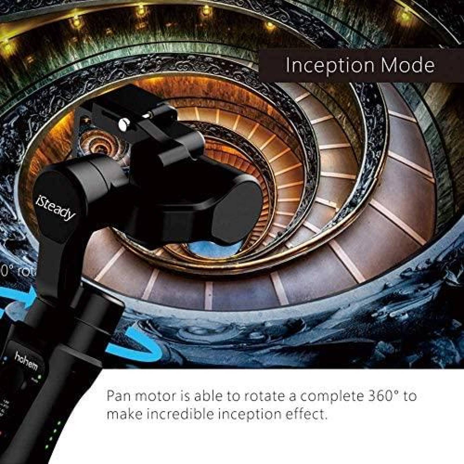 Estabilizador para GoPro Hohem con Estuche y Accesorios