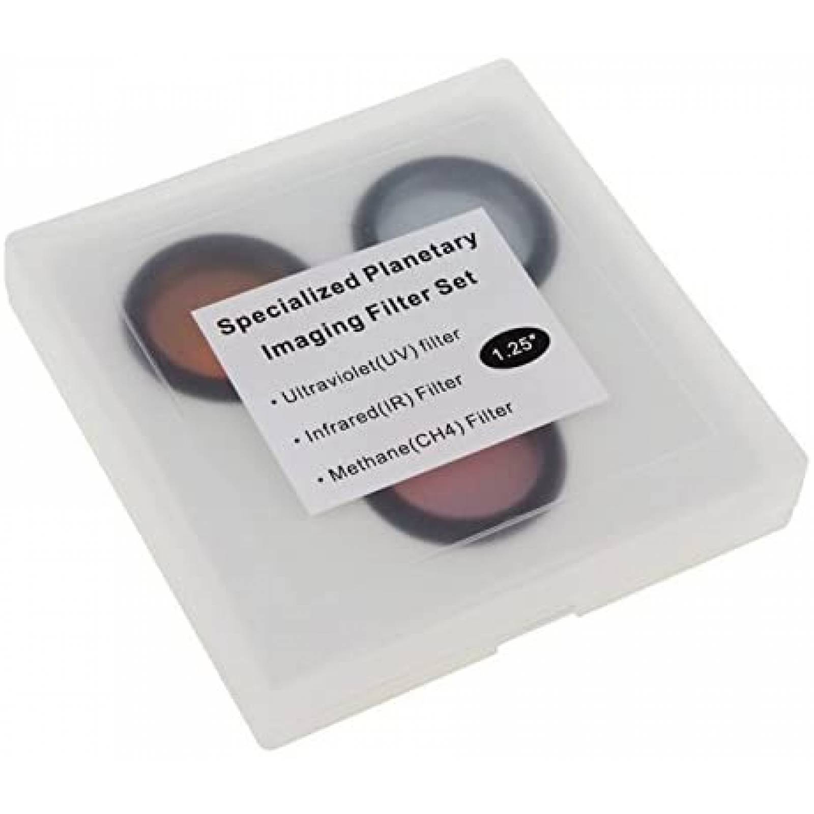 3 Filtros de Fotografia Astromania Ultravioleta -Negro