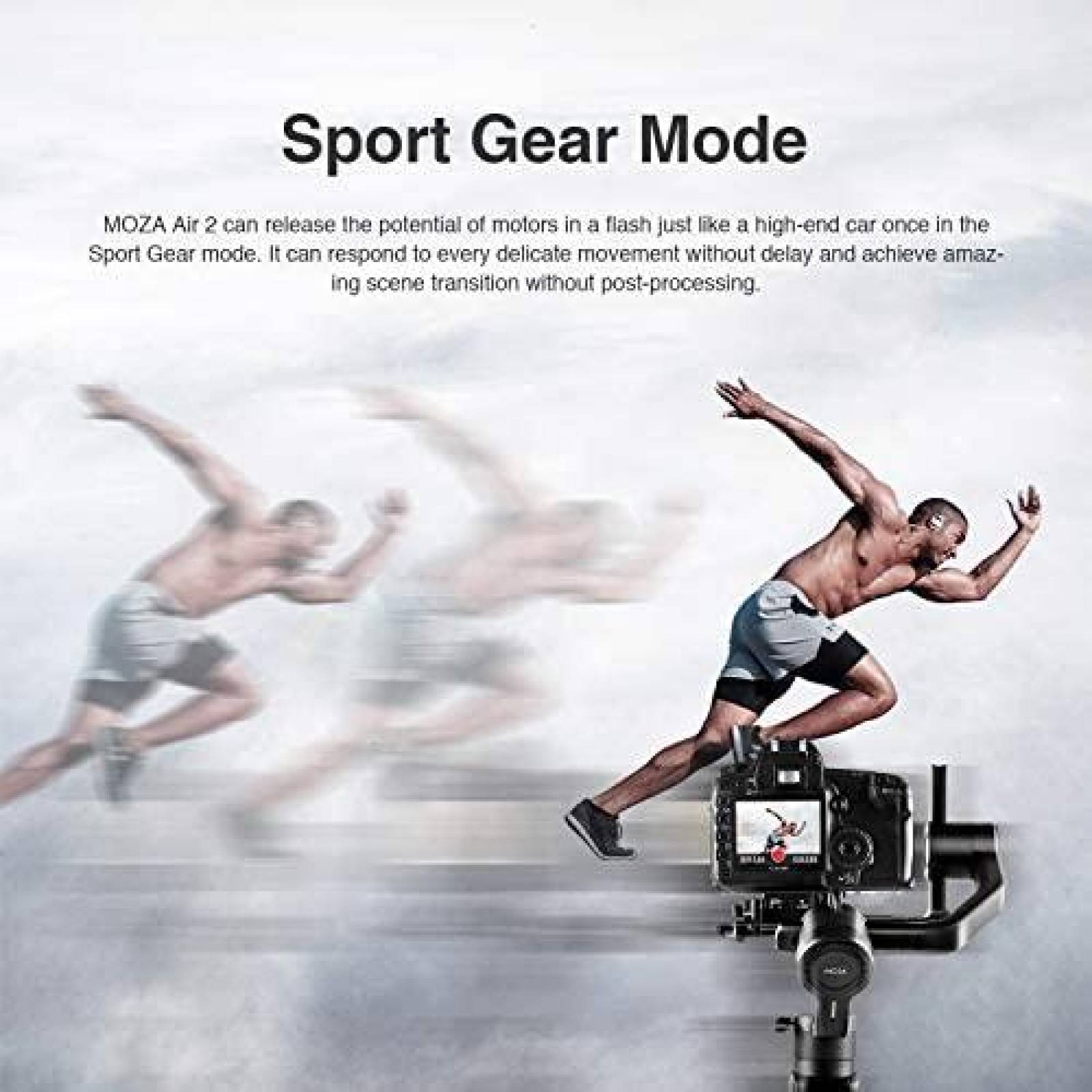 Estabilizador MOZA Air 2 de 3 Ejes C/ iFocusM -Negro