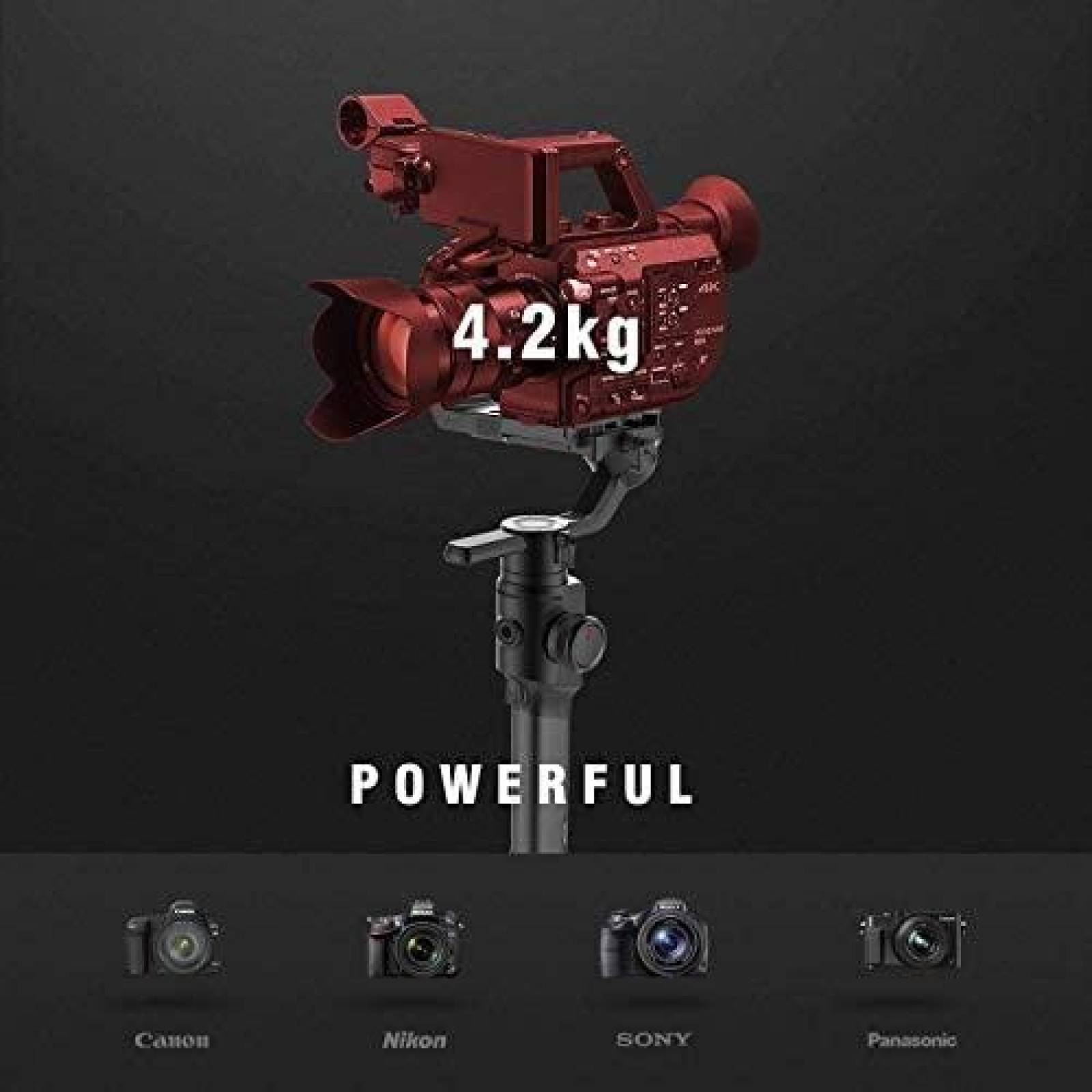 Estabilizador MOZA Air 2 de 3 Ejes C/ iFocusM -Negro