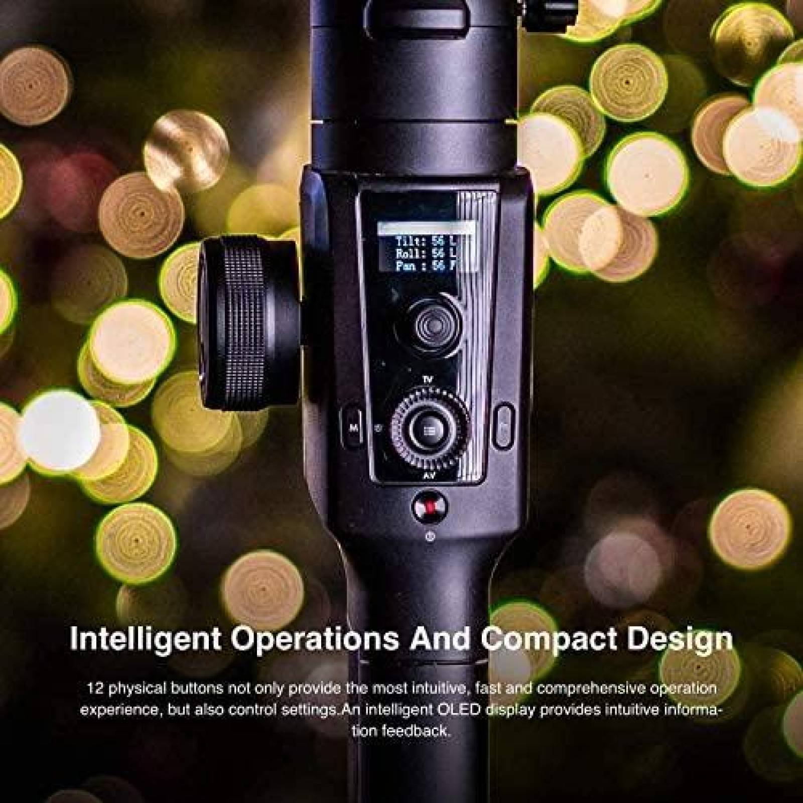 Estabilizador MOZA Air 2 de 3 Ejes C/ iFocusM -Negro