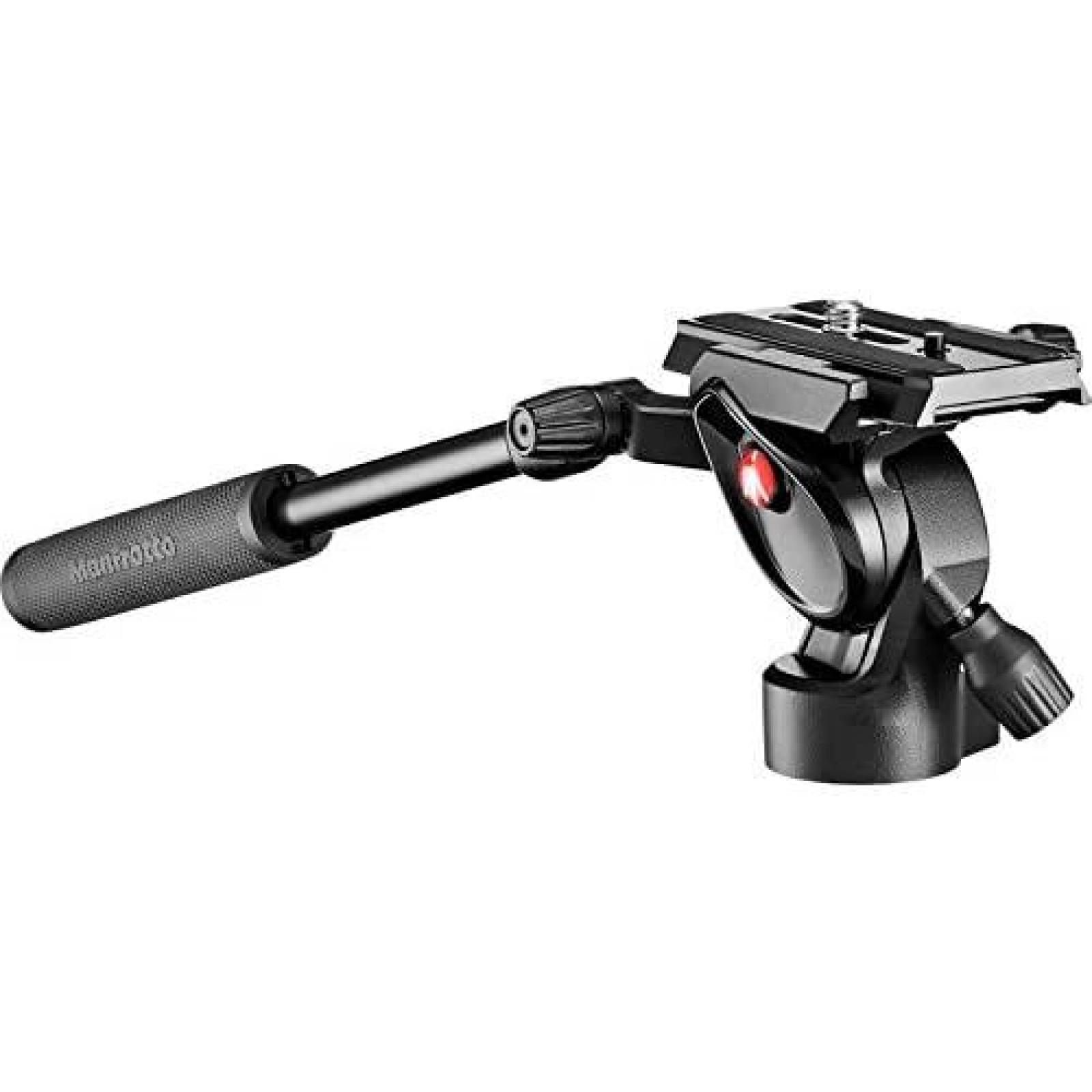 Cabezal De Video Manfrotto MVH400AHUS Ligero De Viaje -Negro