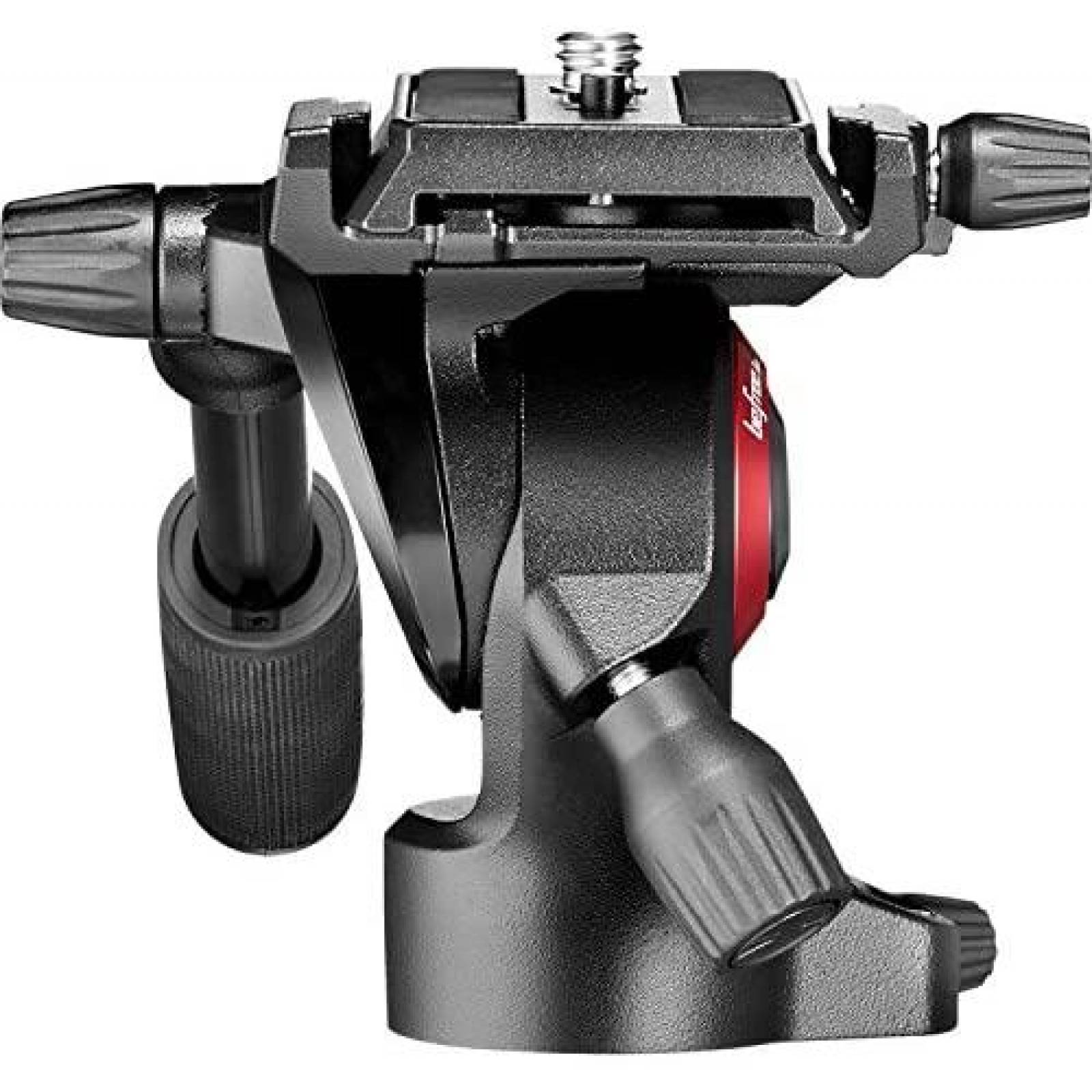 Cabezal De Video Manfrotto MVH400AHUS Ligero De Viaje -Negro