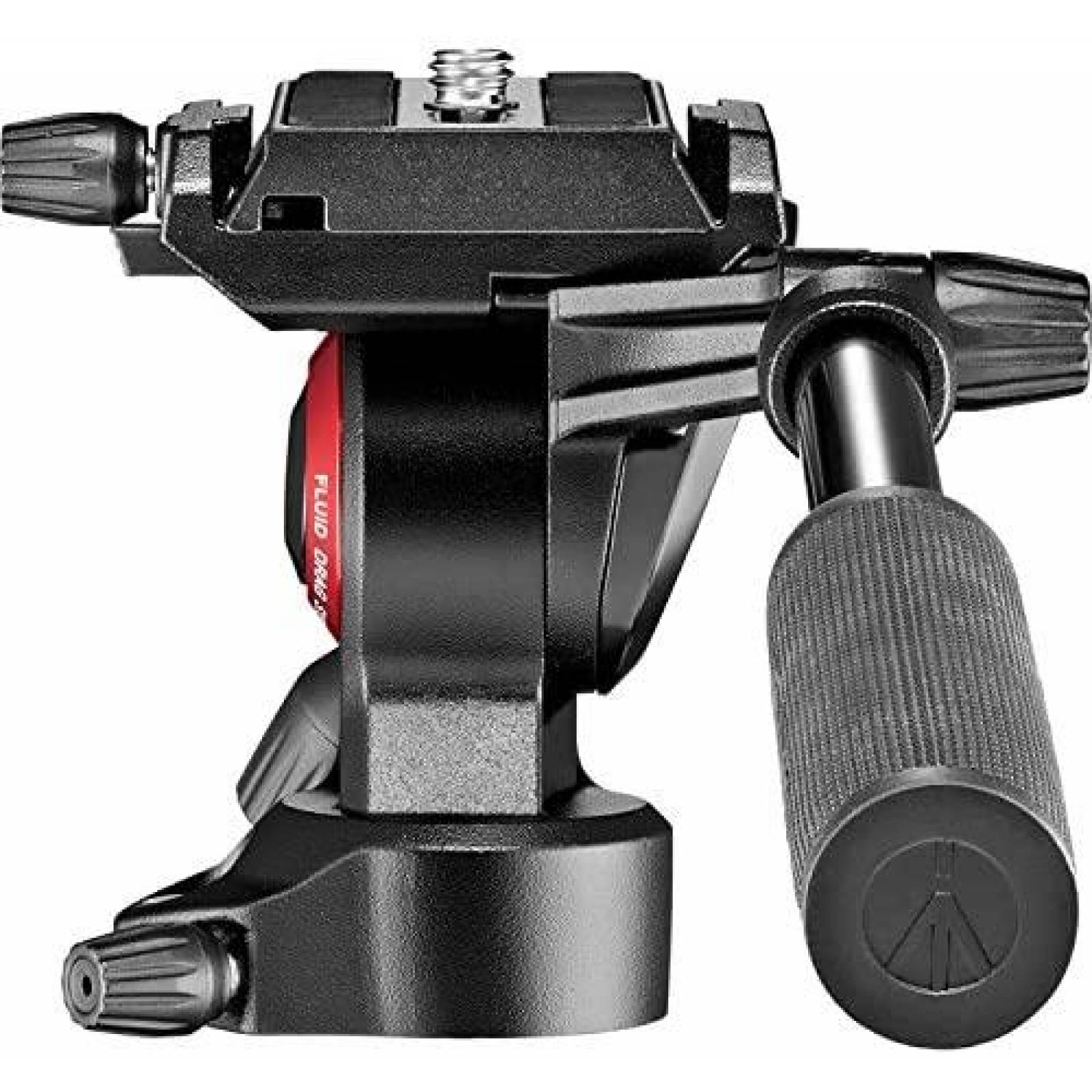 Cabezal De Video Manfrotto MVH400AHUS Ligero De Viaje -Negro