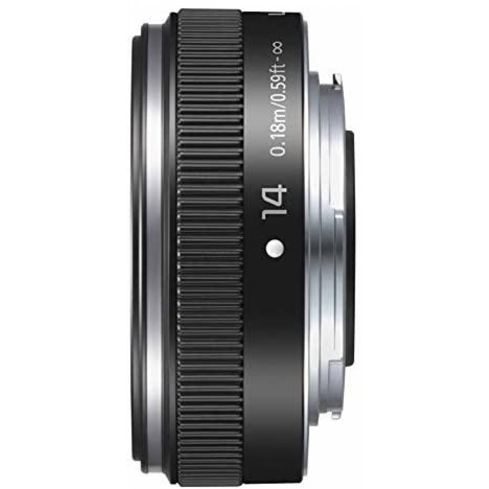 Lente Panasonic Lumix G 0.551" cuatro tercios -Negro