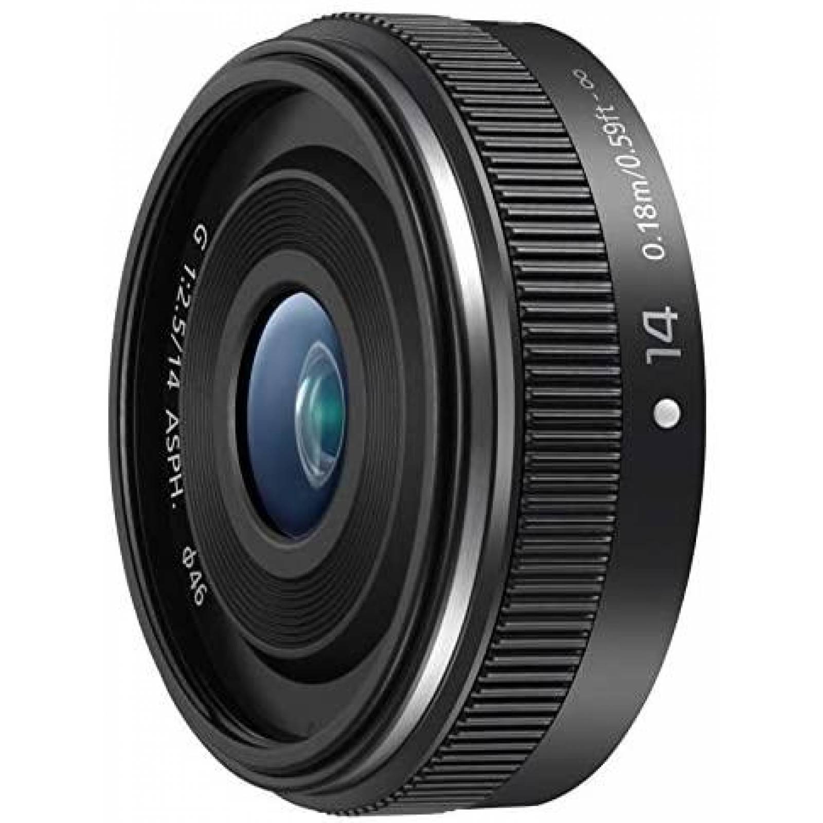 Lente Panasonic Lumix G 0.551" cuatro tercios -Negro