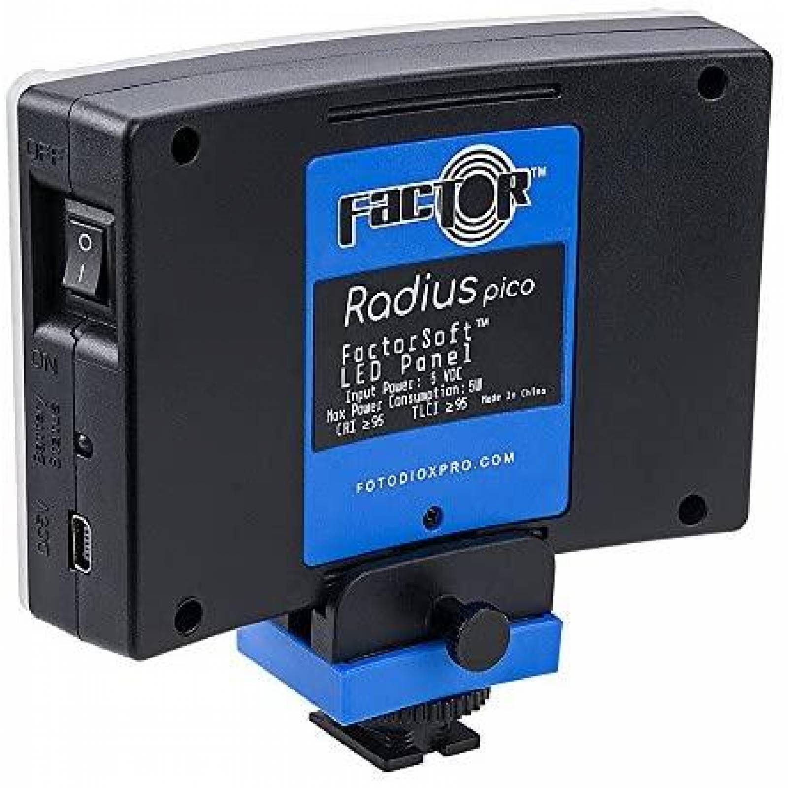 Luz De Camara Fotodiox LED-W5-Radius-Pico 3200-5600K Curvo