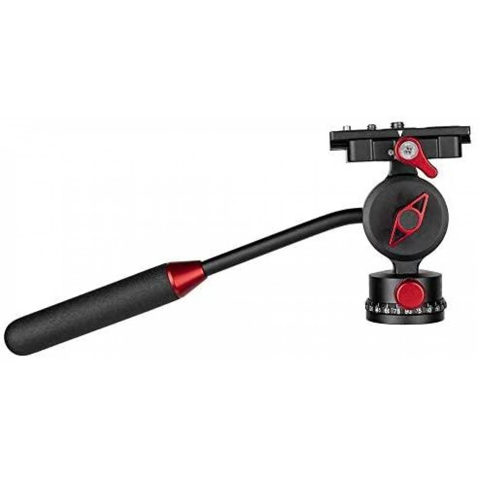 Cabezal de Tripie ProMaster SPCH20 de Cine -Negro/Rojo