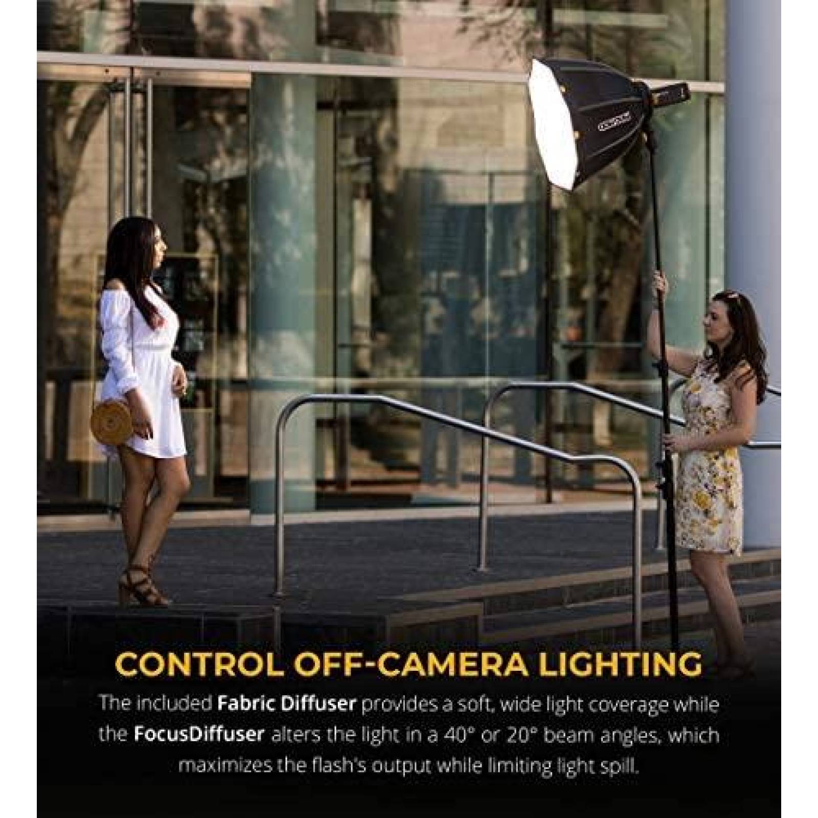 Softbox y Difusor MagMod MagBox Octa Pro Kit Luz 24'' -Negro