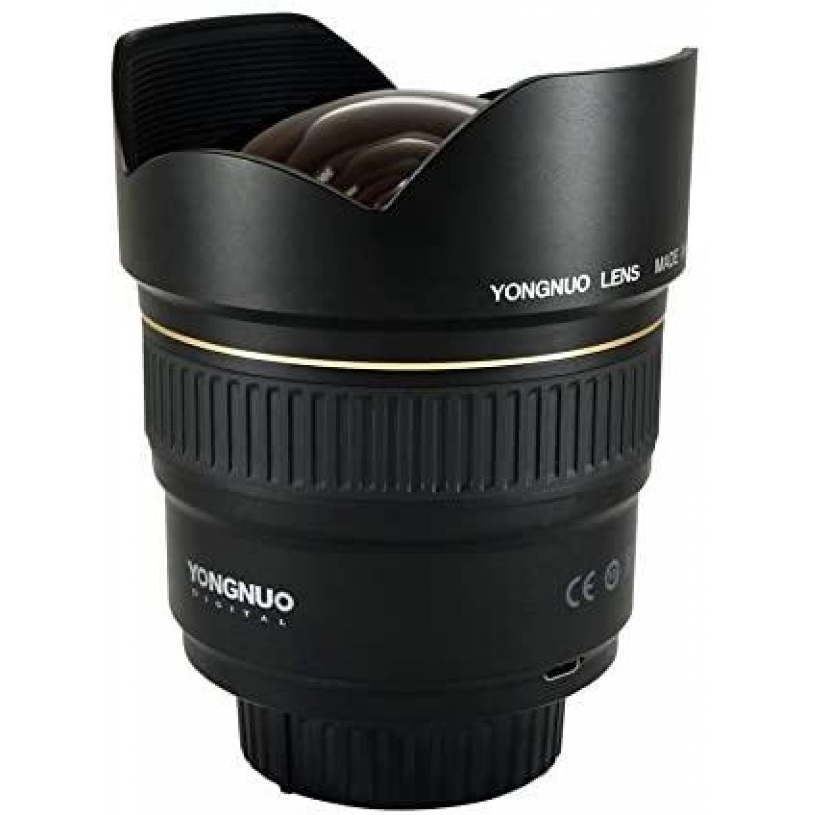 Lente de Camara de Fotografia YONGNUO 14mm F2.8N -Negro