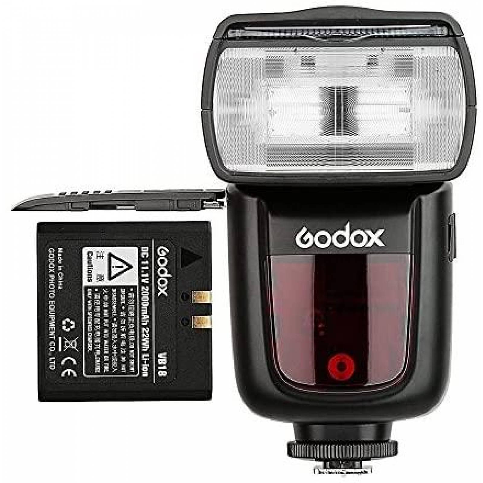Flash GODOX V860II-N Bateria Li-ion 15x17cm -Negro