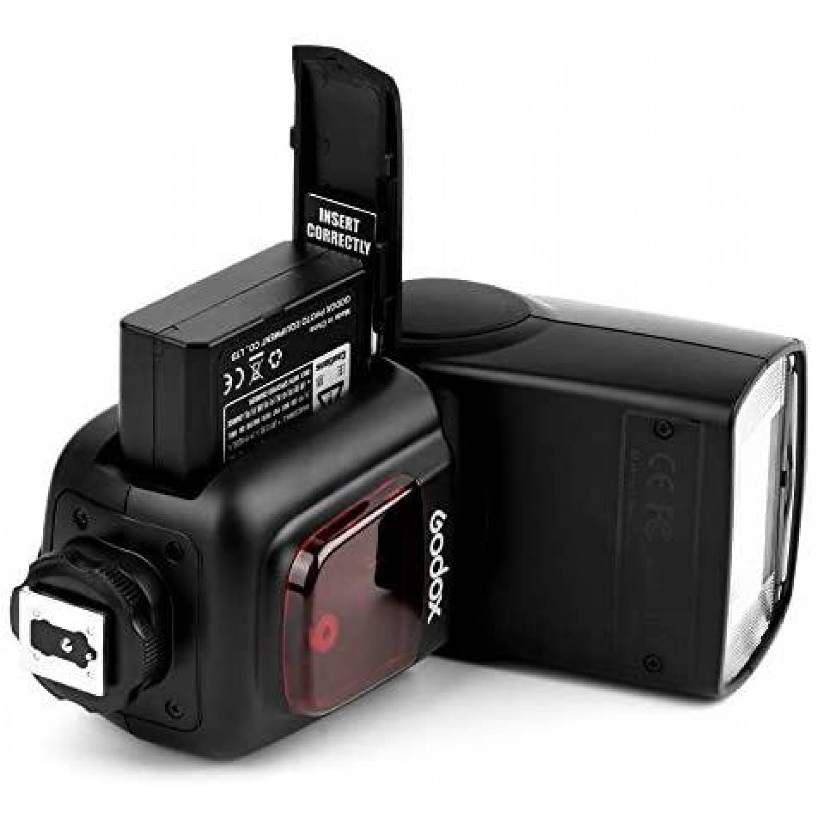 Flash GODOX V860II-N Bateria Li-ion 15x17cm -Negro