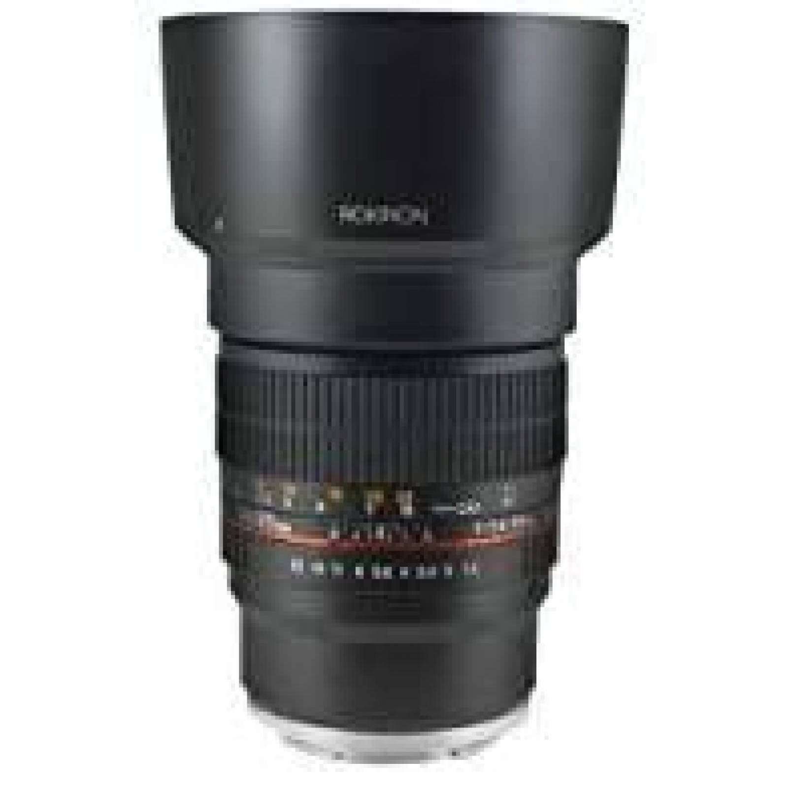 Lente de Camara de Fotografia Rokinon 85mm F1.4 -Negro