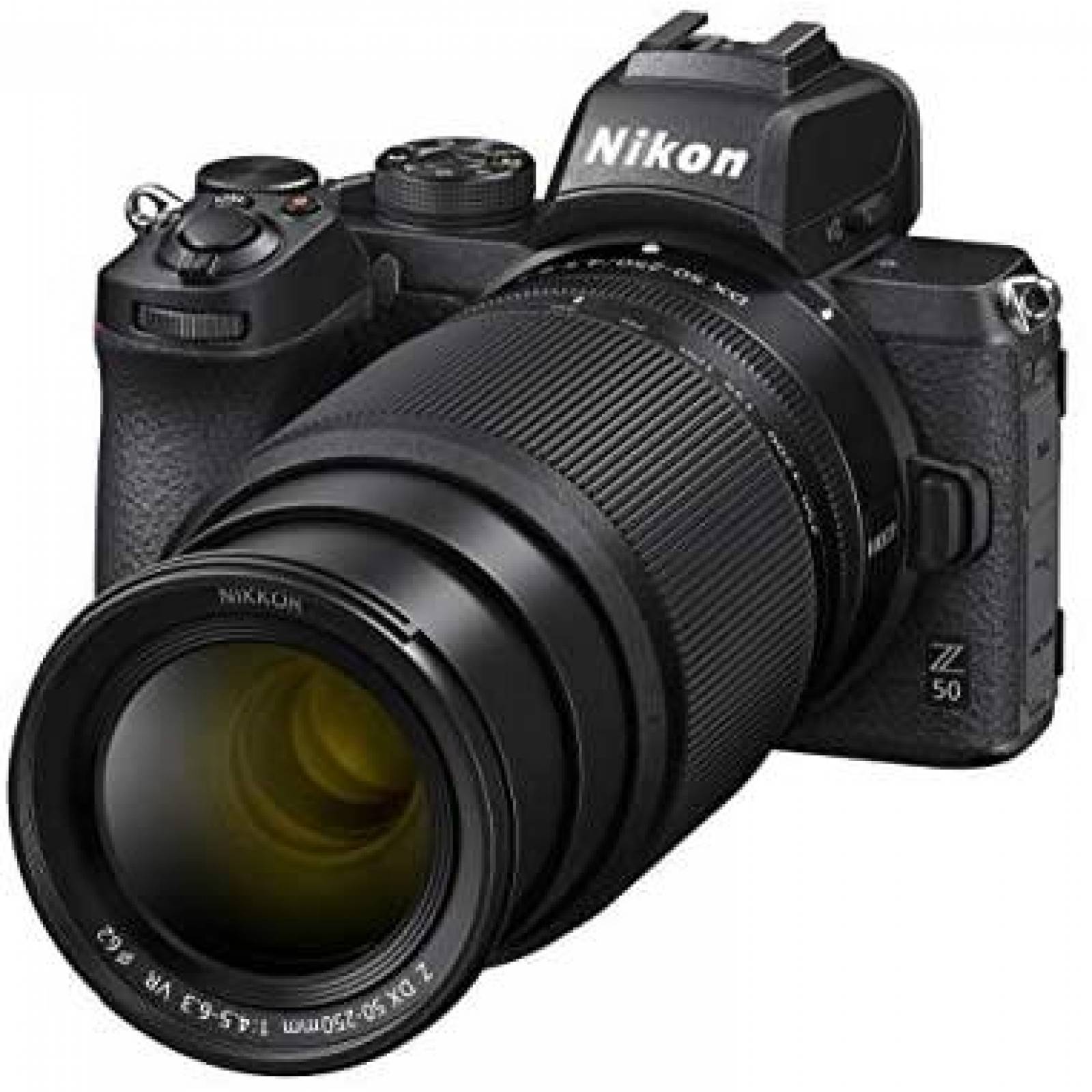 Camara profesional Nikon Z 50 DX lente 16-50mm y 50-250mm