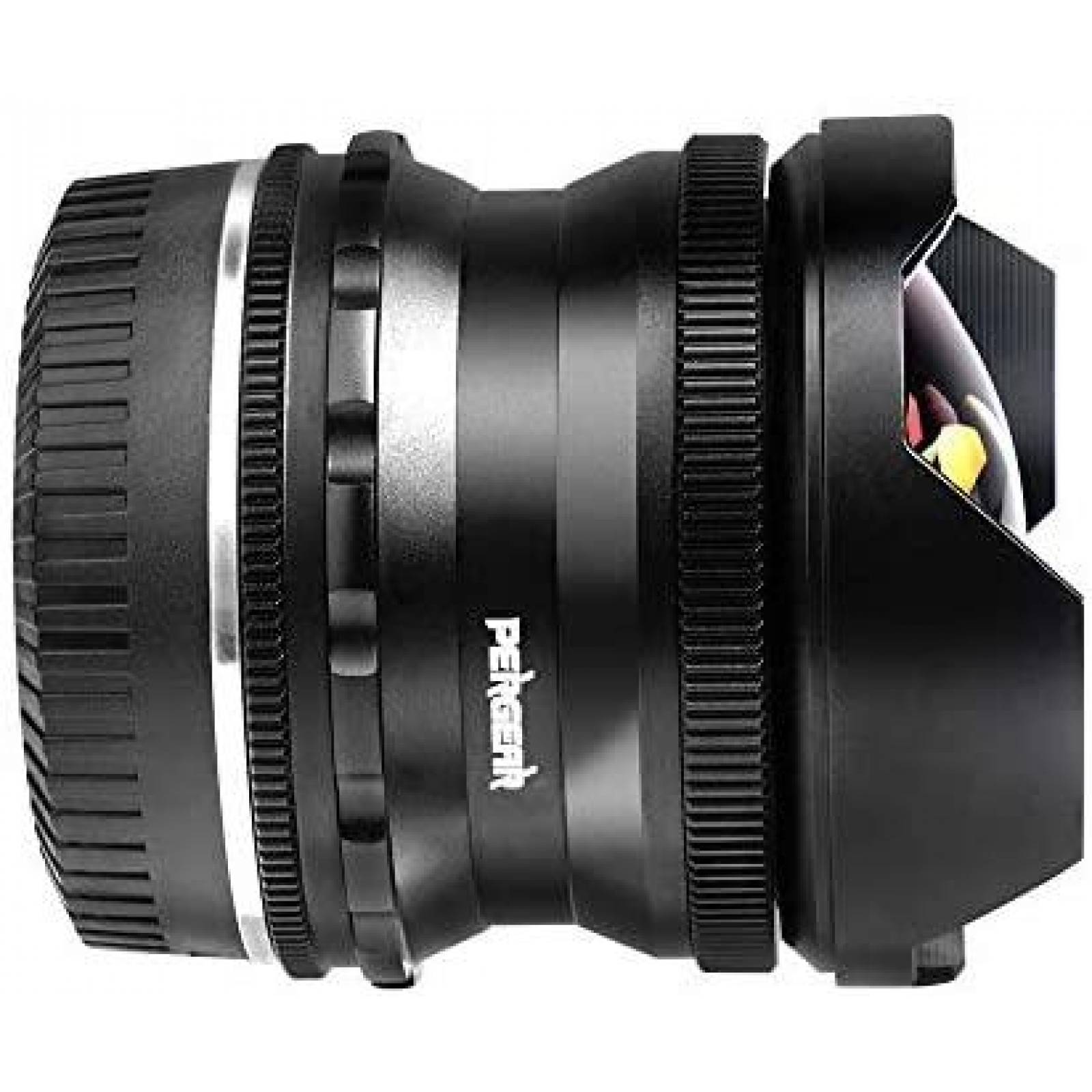 Lente camara PERGEAR Prime 7.5mm enfoque manual -Negro