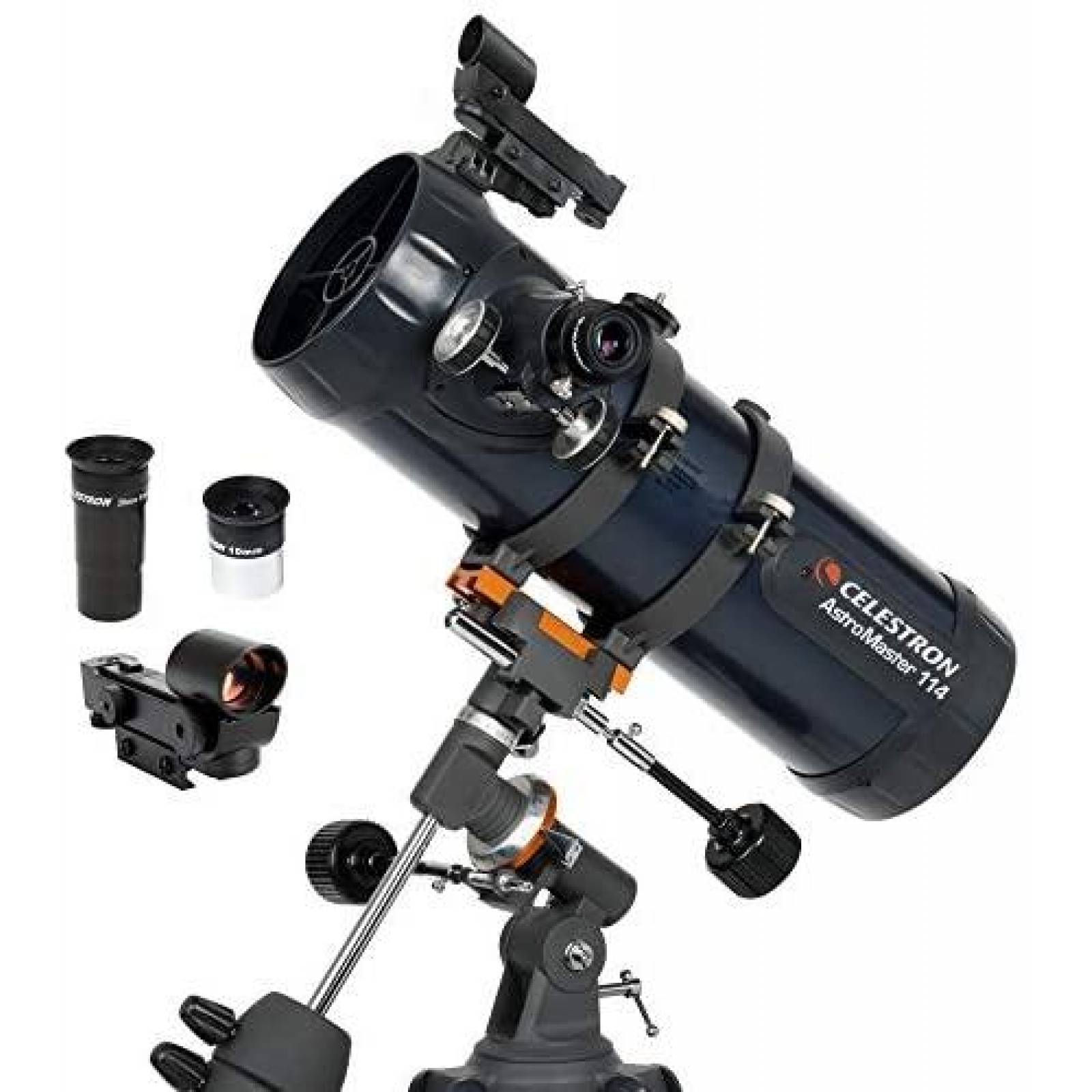 Telescopio Celestron AstroMaster 114EQ de 114 mm Refractor