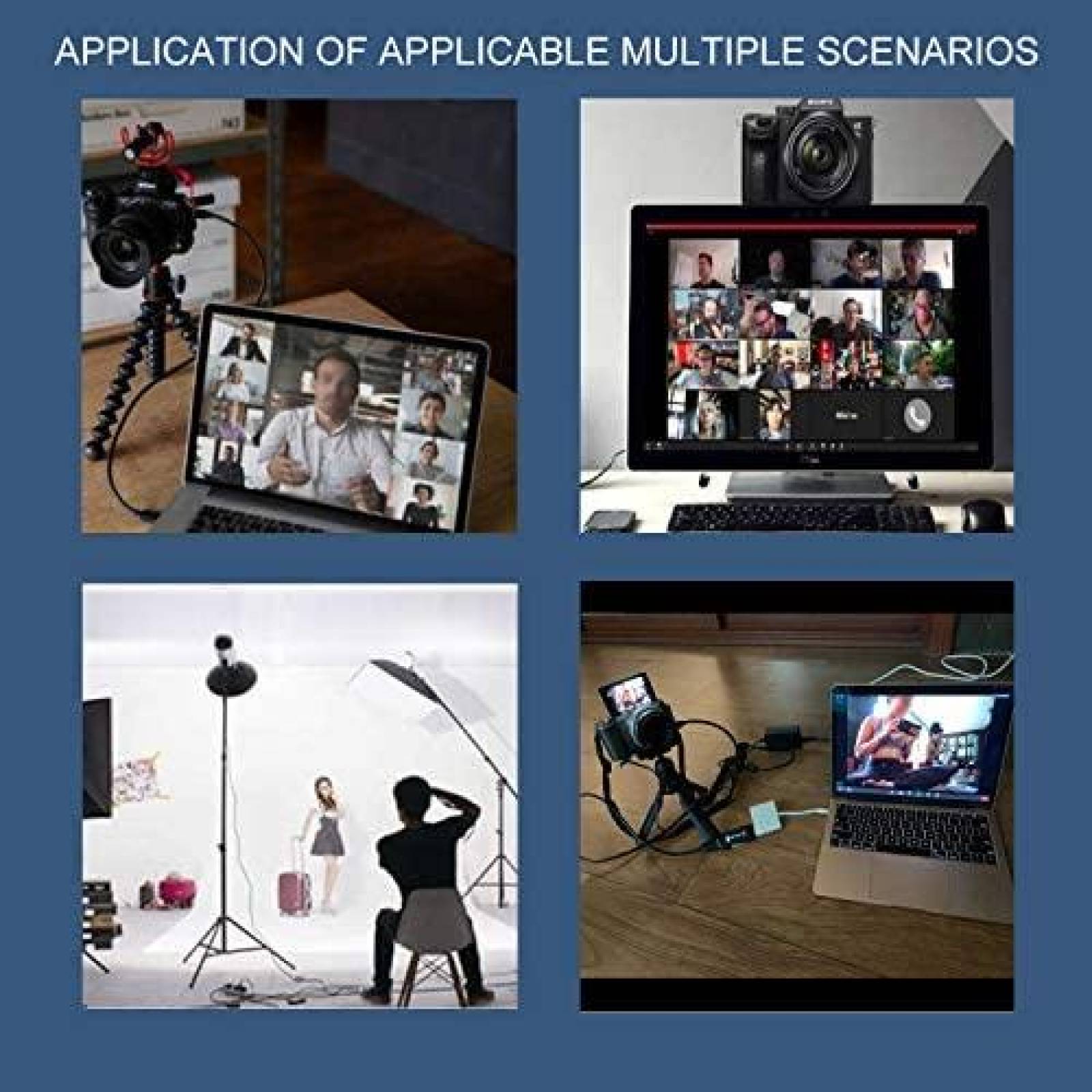 Adaptador De Corriente Fit-power Para Canon Eos Rebel T6i