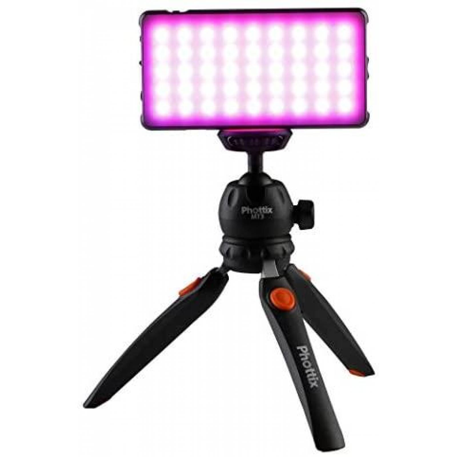 Lampara LED para Fotografia Phottix M200R RGB Ultraligera