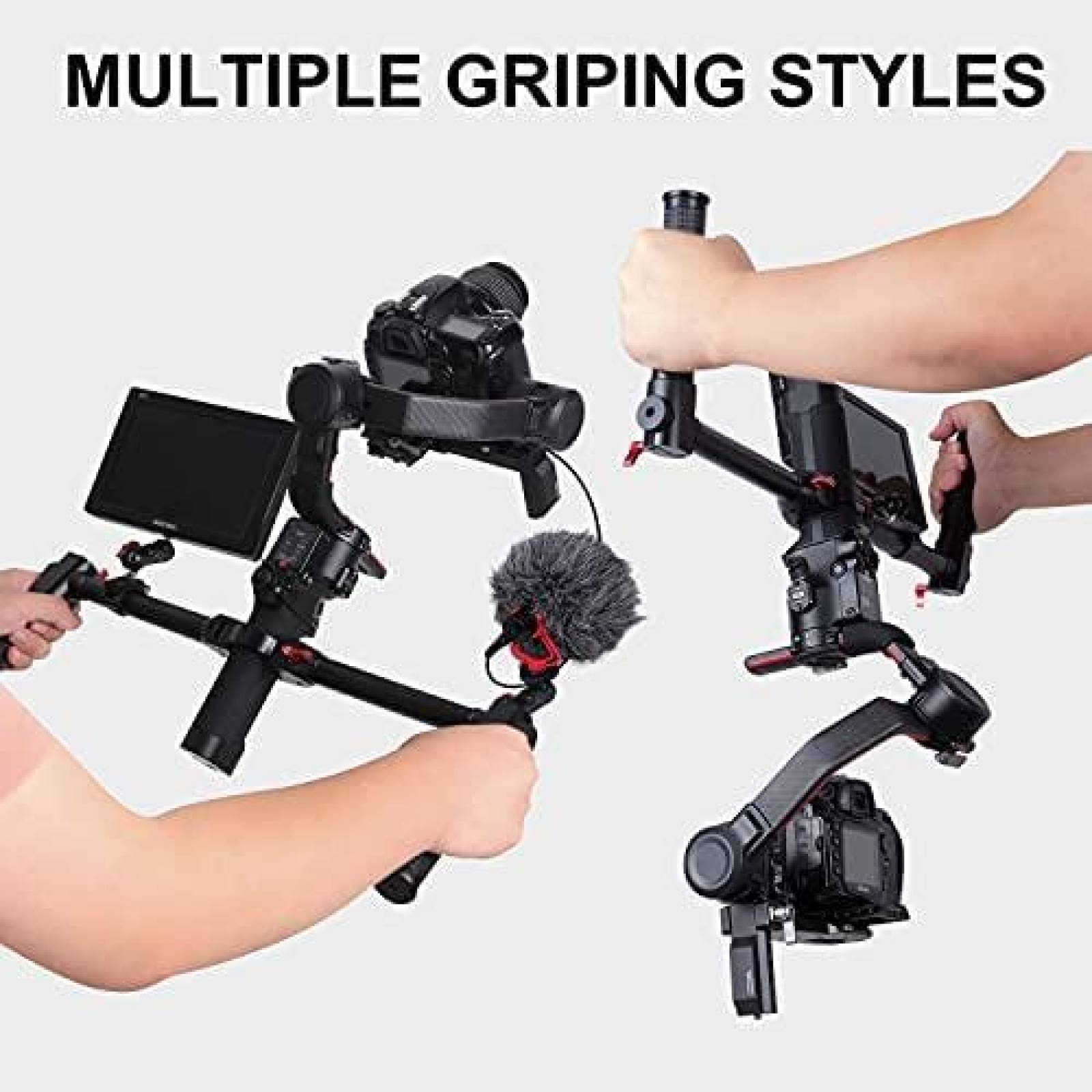 Estabilizador para Camara FOTOWELT para DJI Ronin-S -Negro