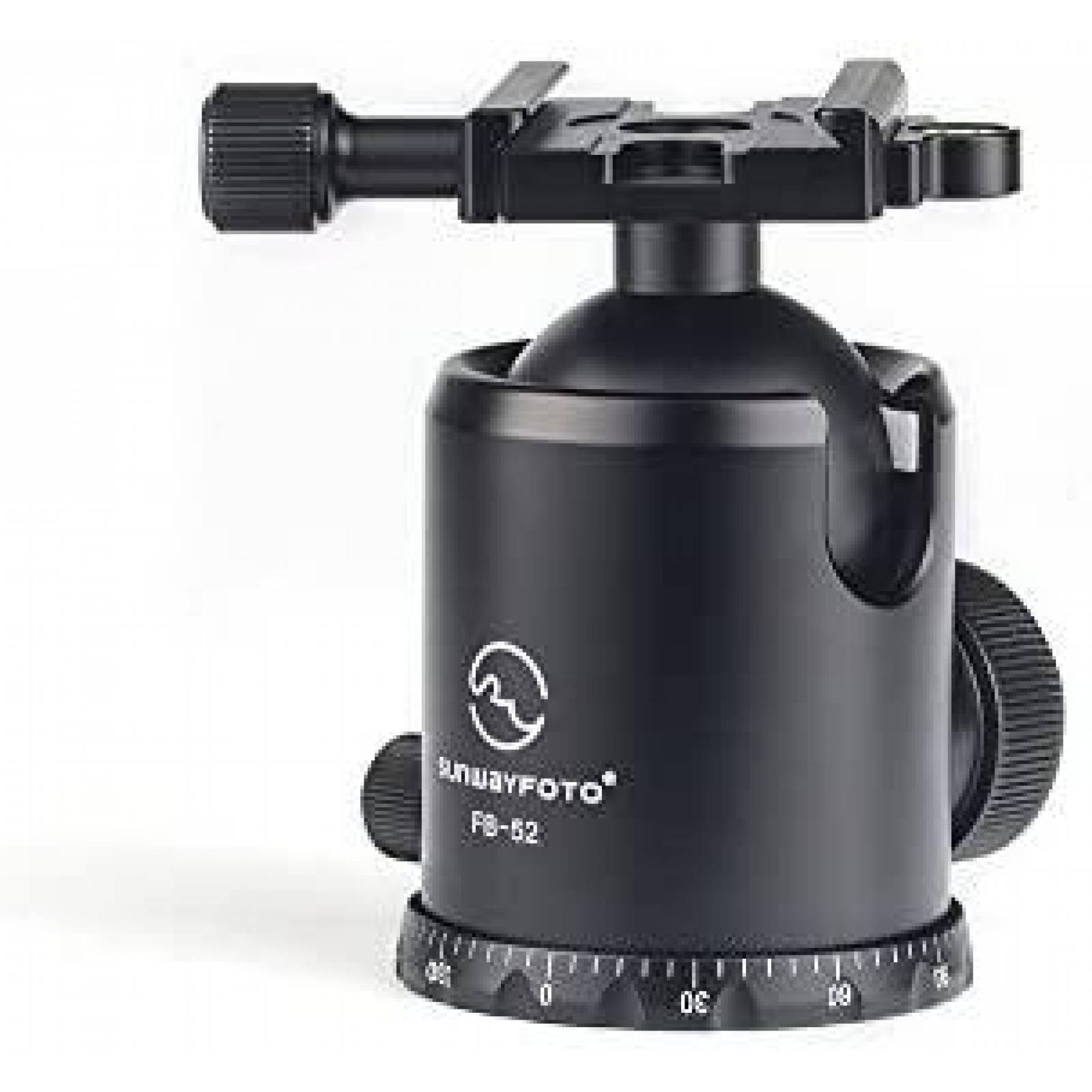 Cabezal de Bola Sunwayfoto FB-52 para Tripode con Abrazadera