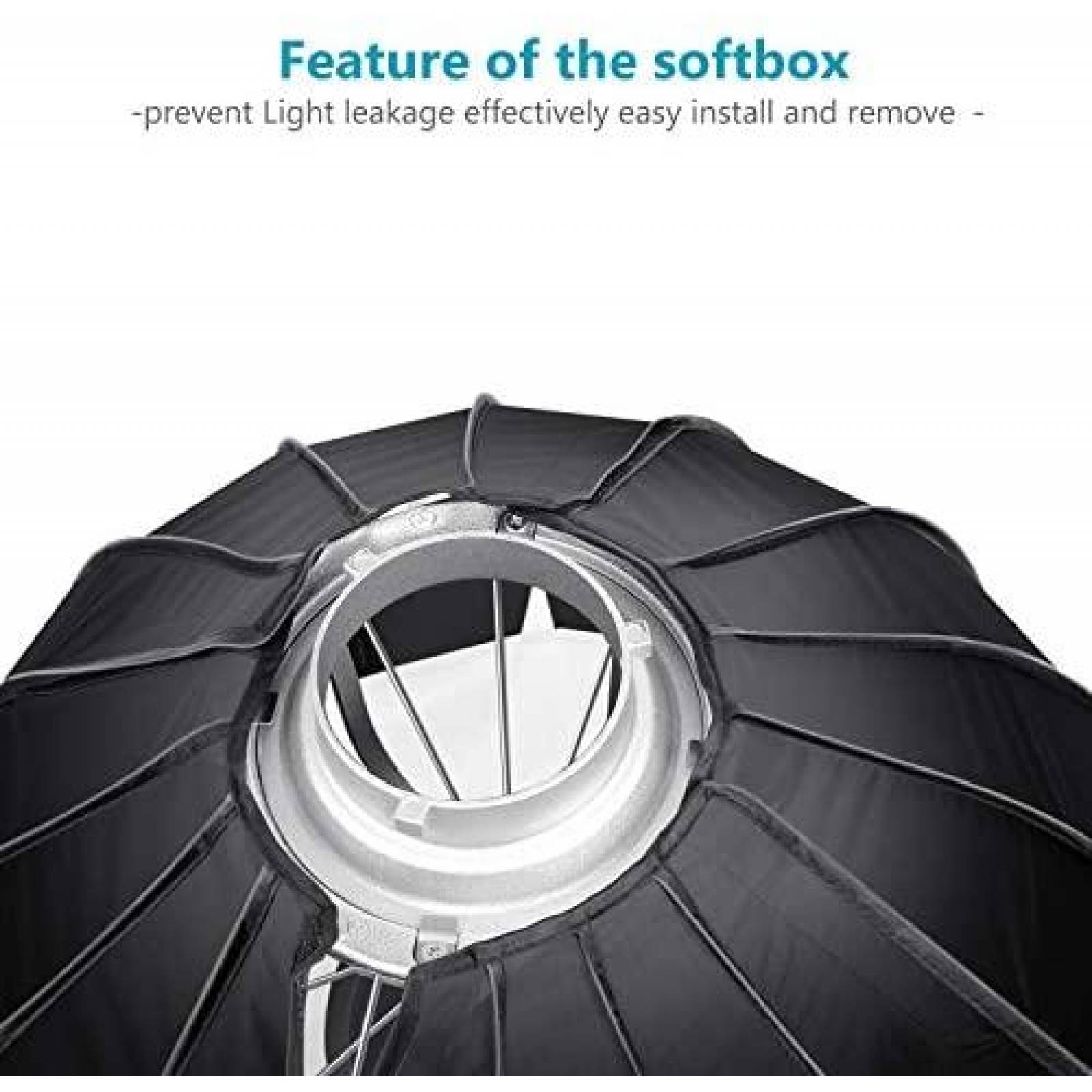 Accesorio de Fotografia Neewer Softbox Parabolico 48"