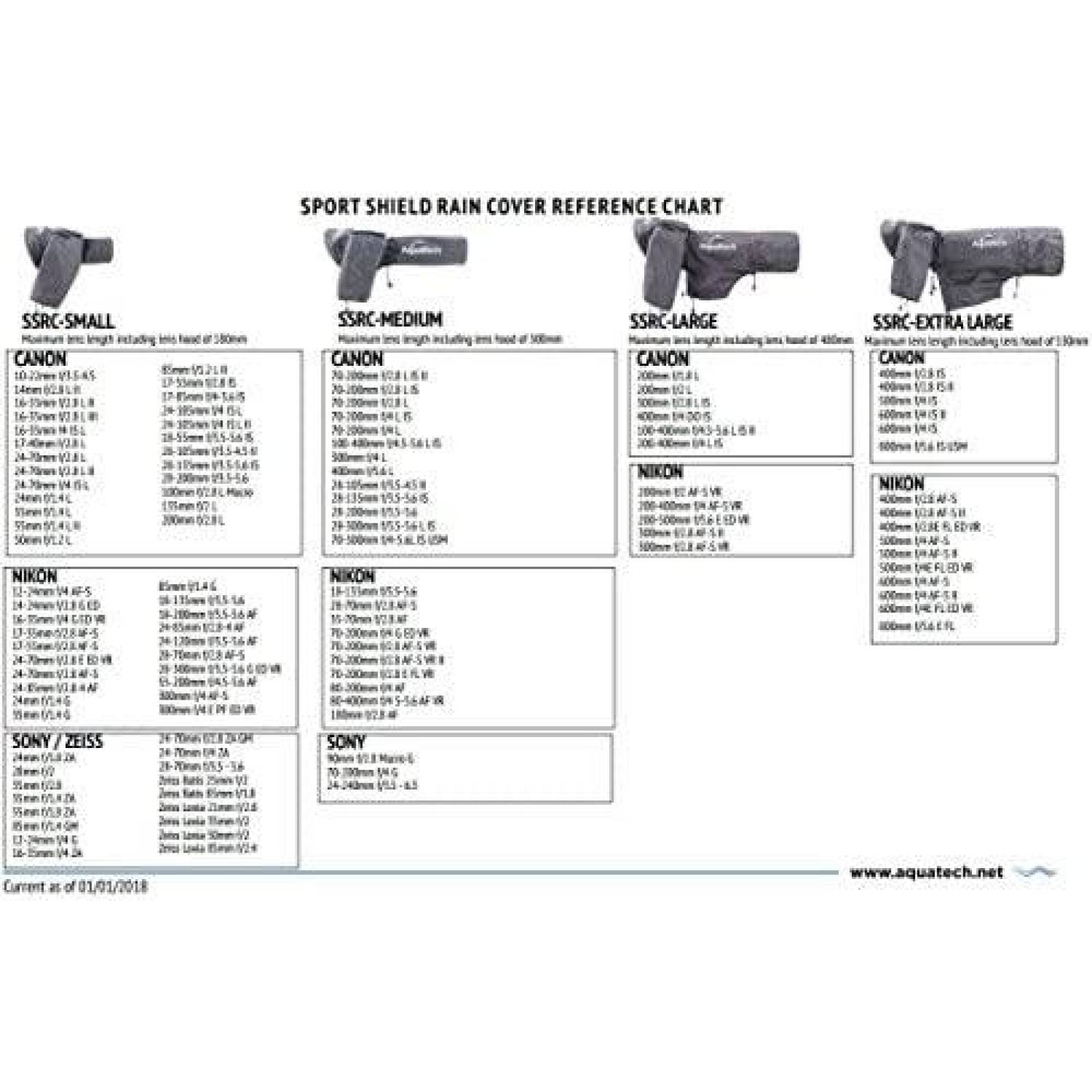 funda para camara AquaTech SSRC Mediana 0.27kg -Gris