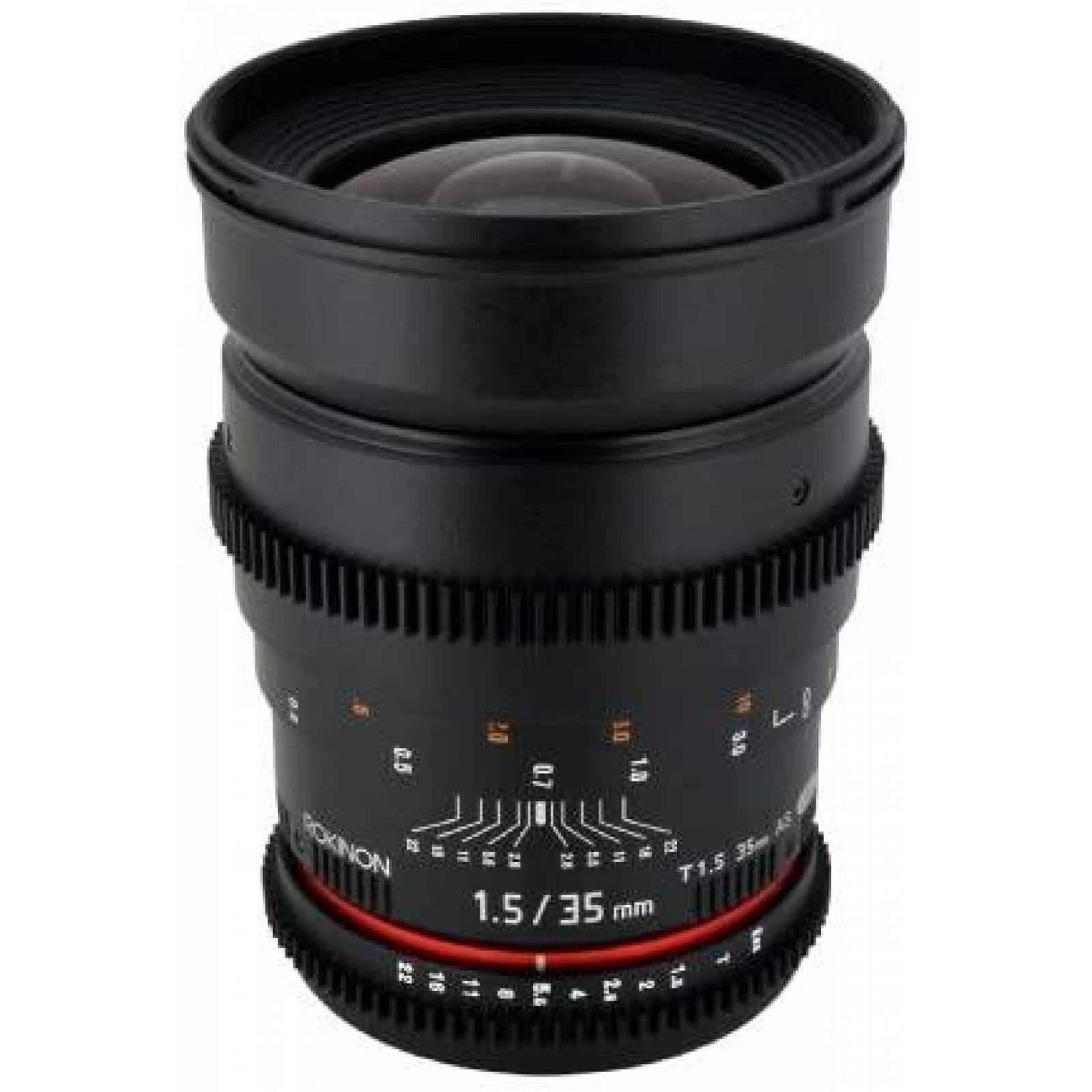 Lente de Camara Rokinon Cine CV35-C 35mm T1.5 -Negro