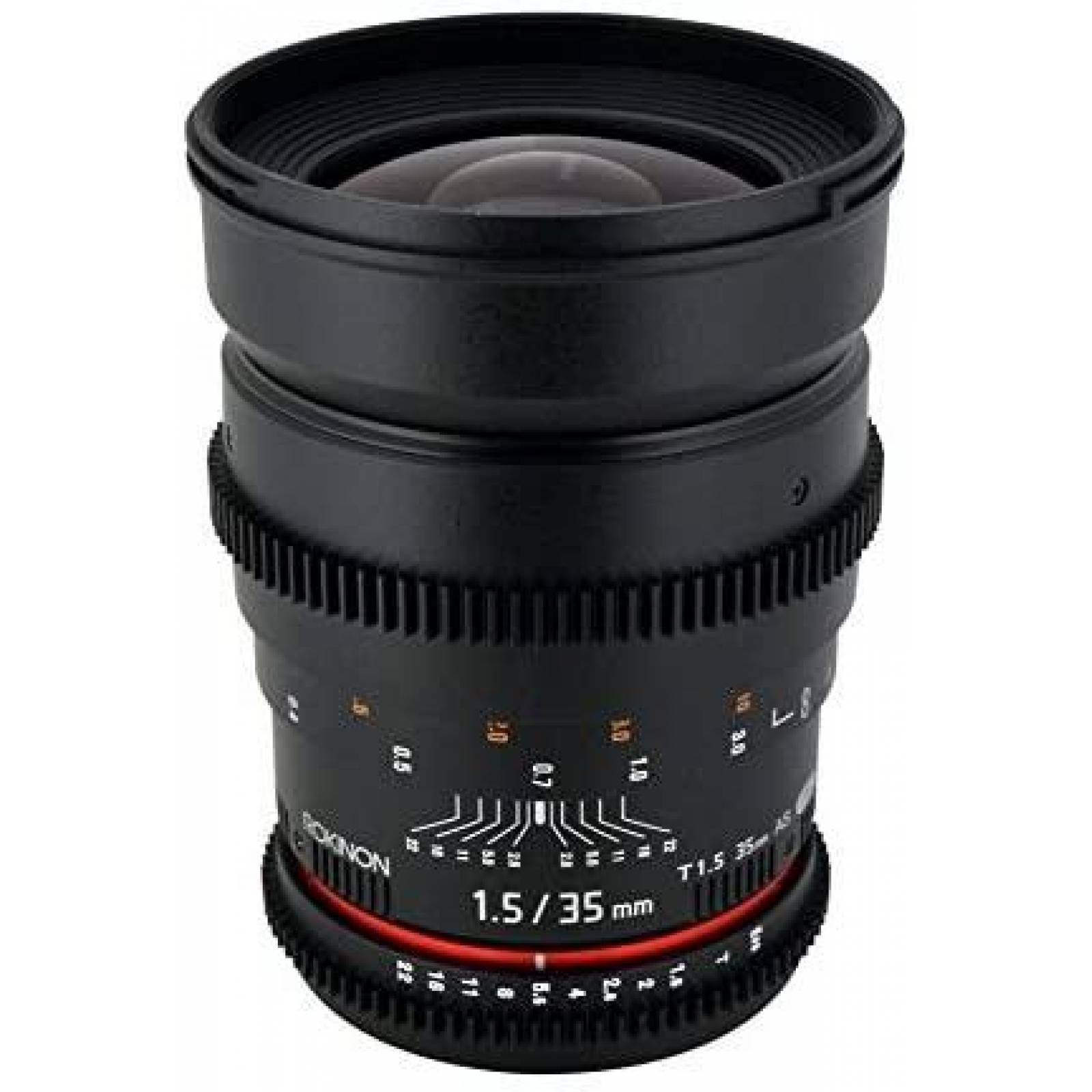 Lente de Camara Rokinon Cine CV35-C 35mm T1.5 -Negro