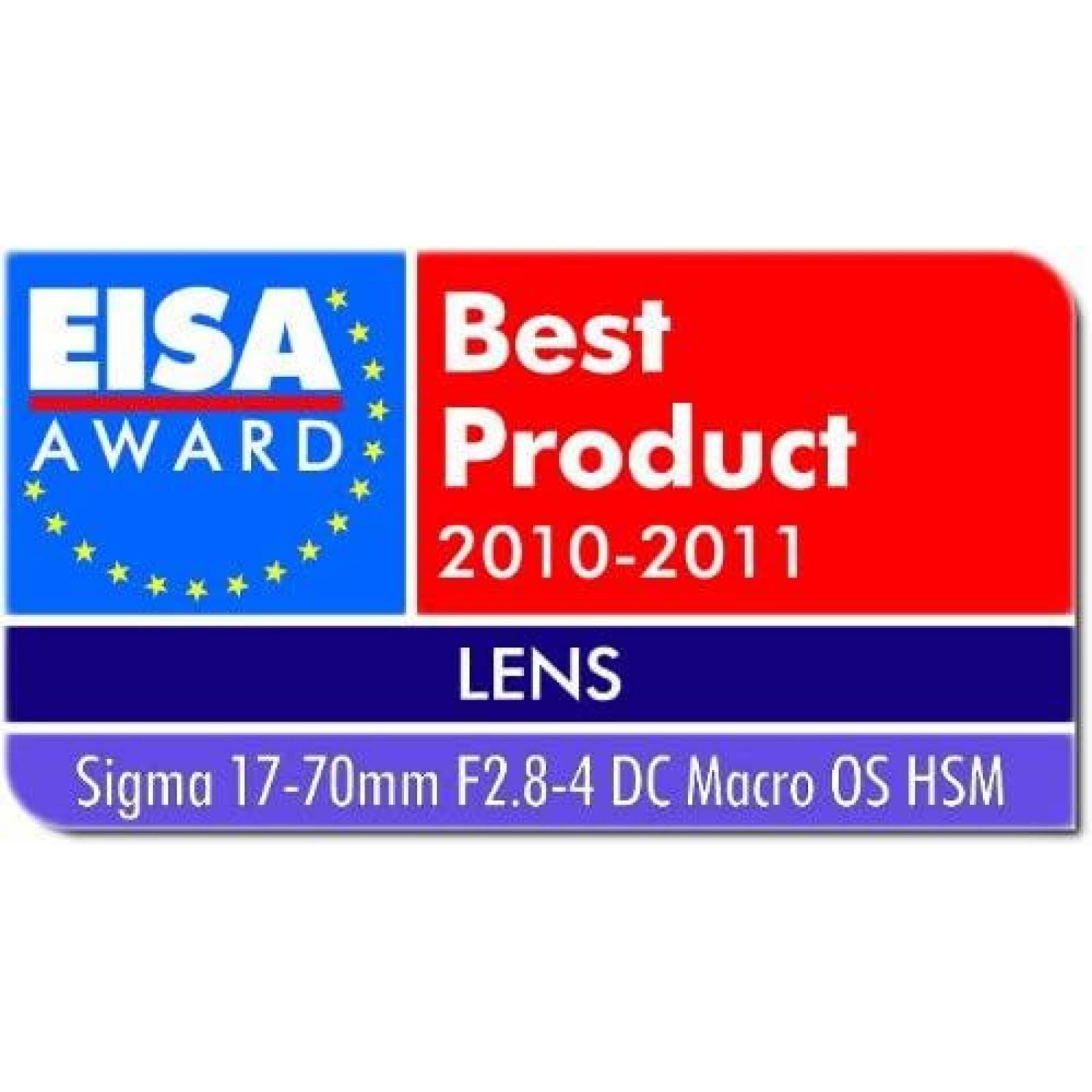 Lente Sigma 17-70mm f/2.8-4 DC Macro OS HSM Para SLR -Negro