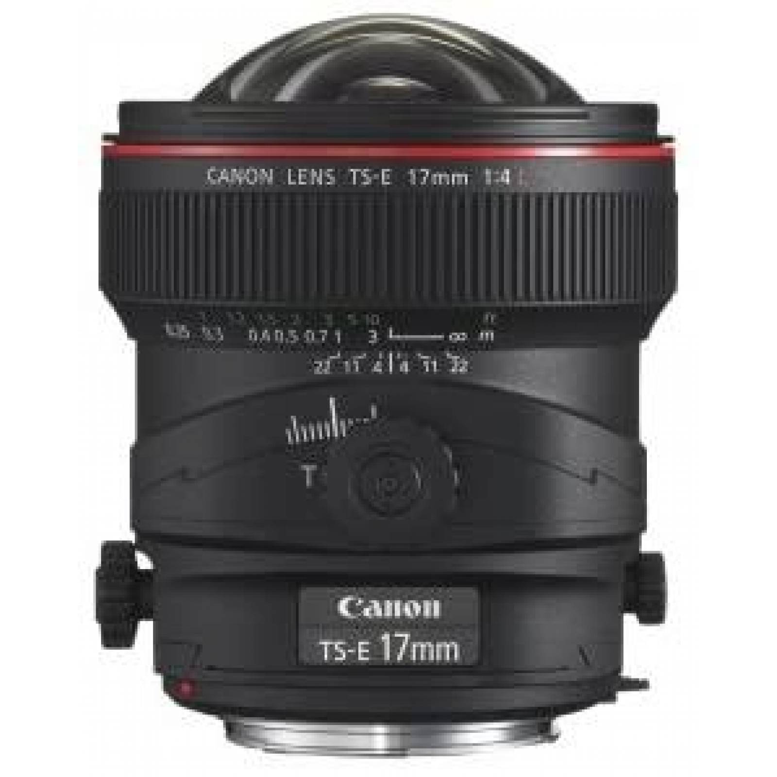 Lente de Camara Canon TS-E 17mm f/4L 104 Grados -Negro