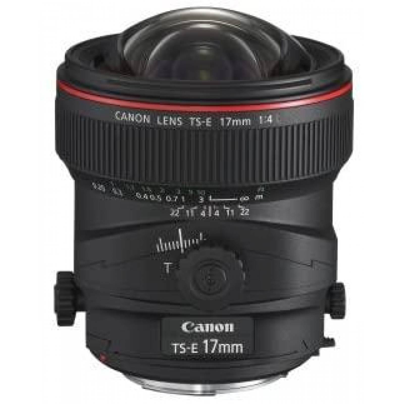 Lente de Camara Canon TS-E 17mm f/4L 104 Grados -Negro