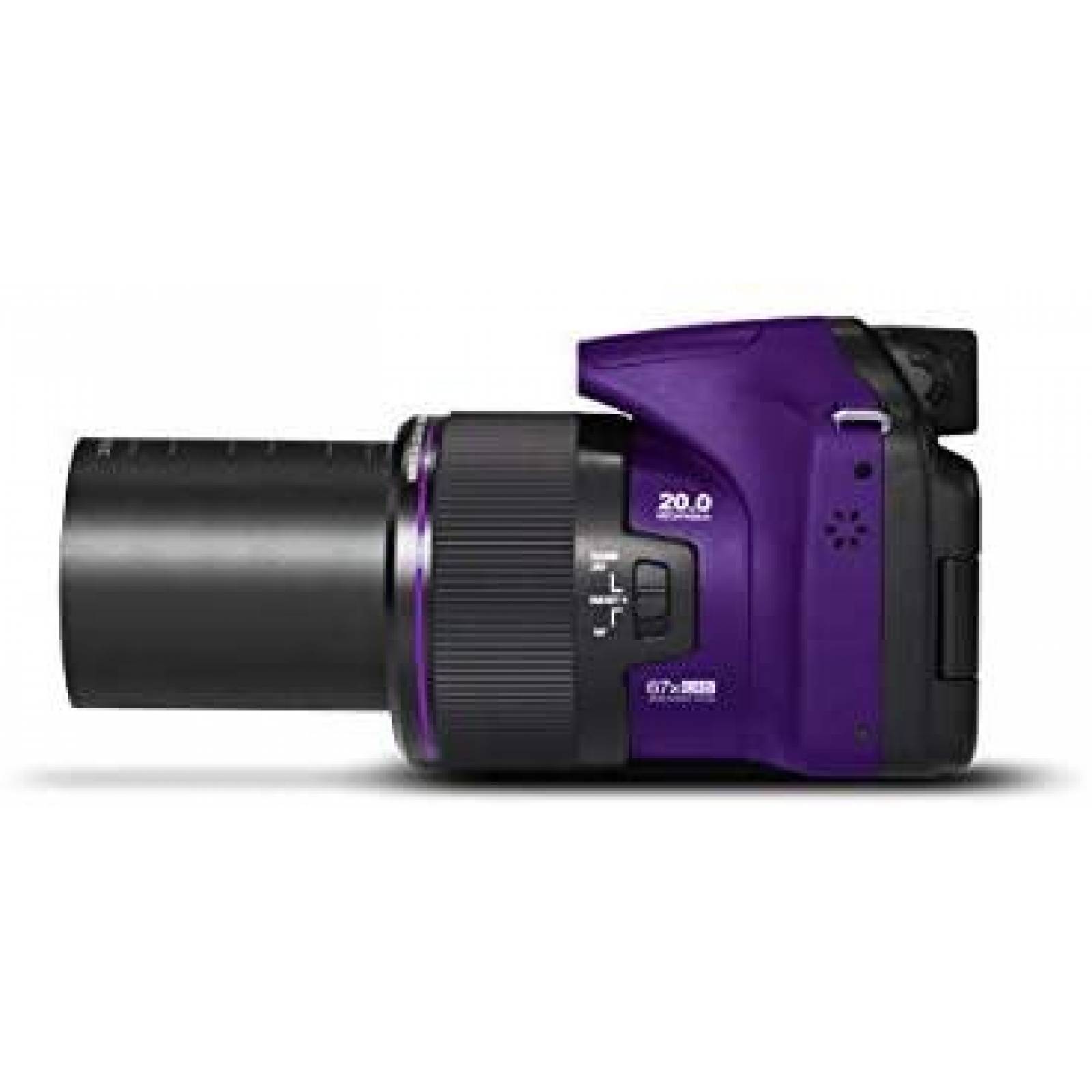 Camara Digital Minolta Pro Shot 20 MP HD 1080p -Morada