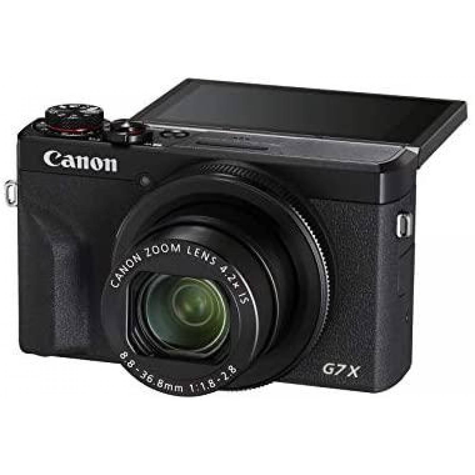 Camara Digital Canon PowerShot G7X Mark III 3'' LCD -Negro