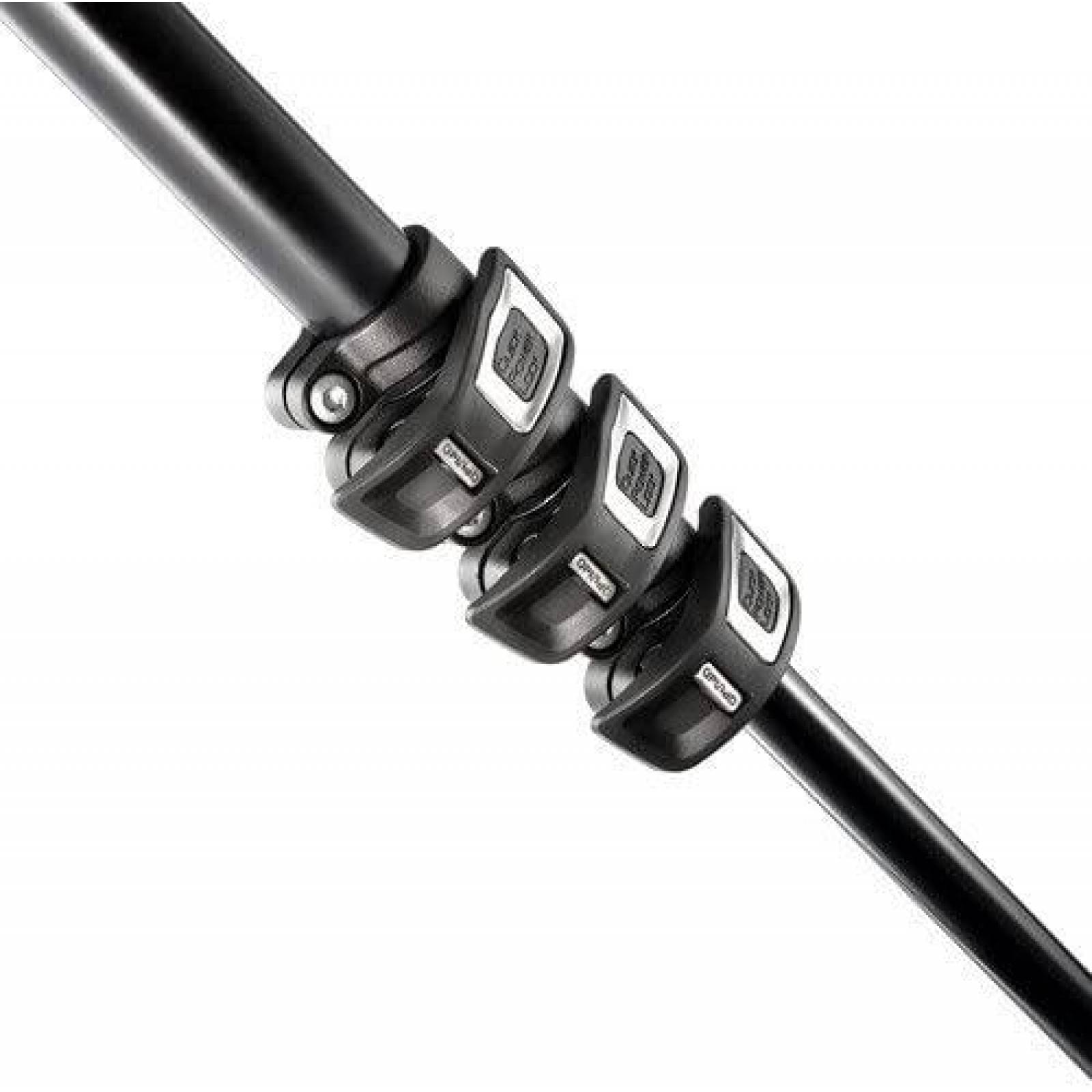 Tripie Manfrotto MK190 X PRO4 3 W con Cabezal de 3 Vias