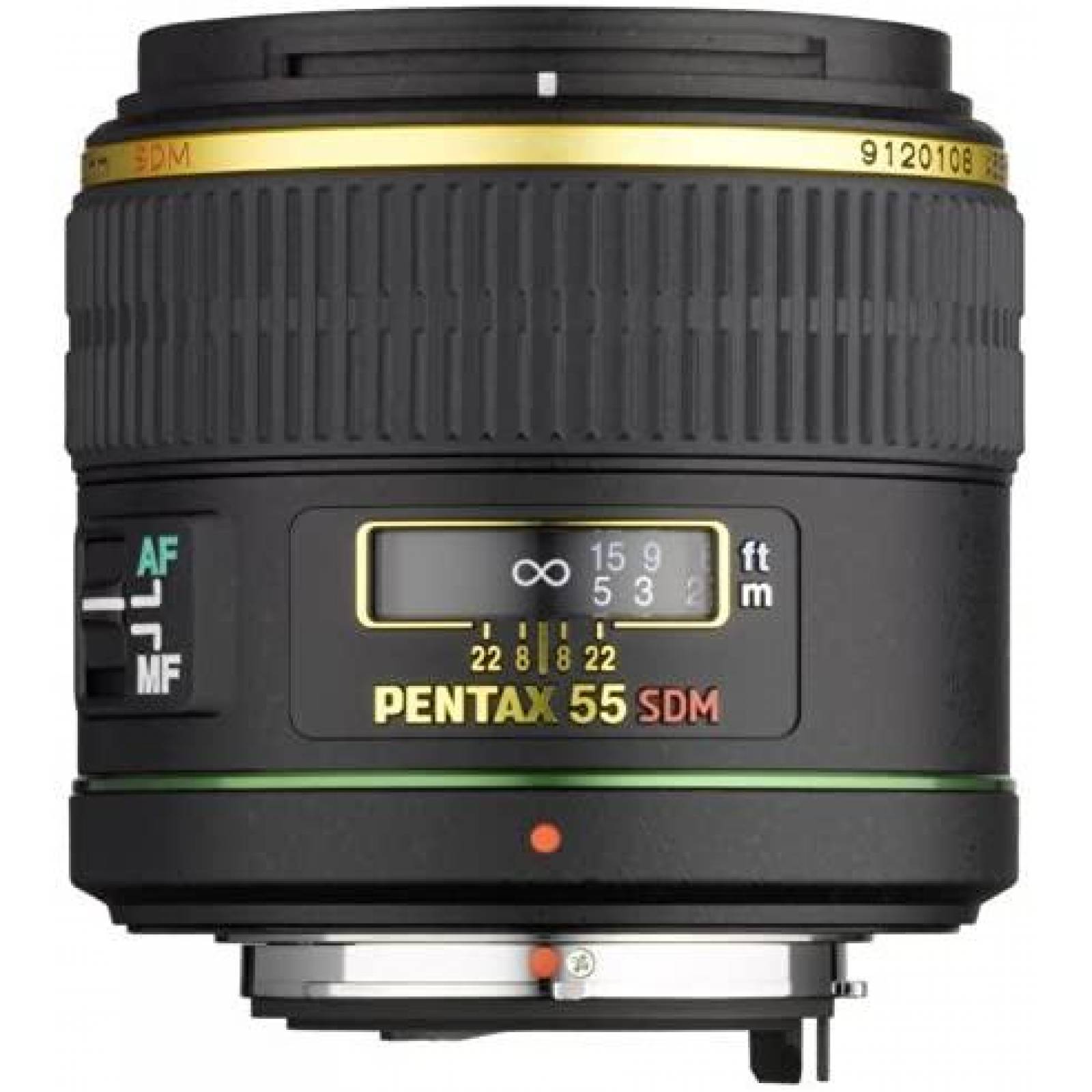 Lente Pentax SMC DA 55mm f/1.4 SDM Prime para Camara