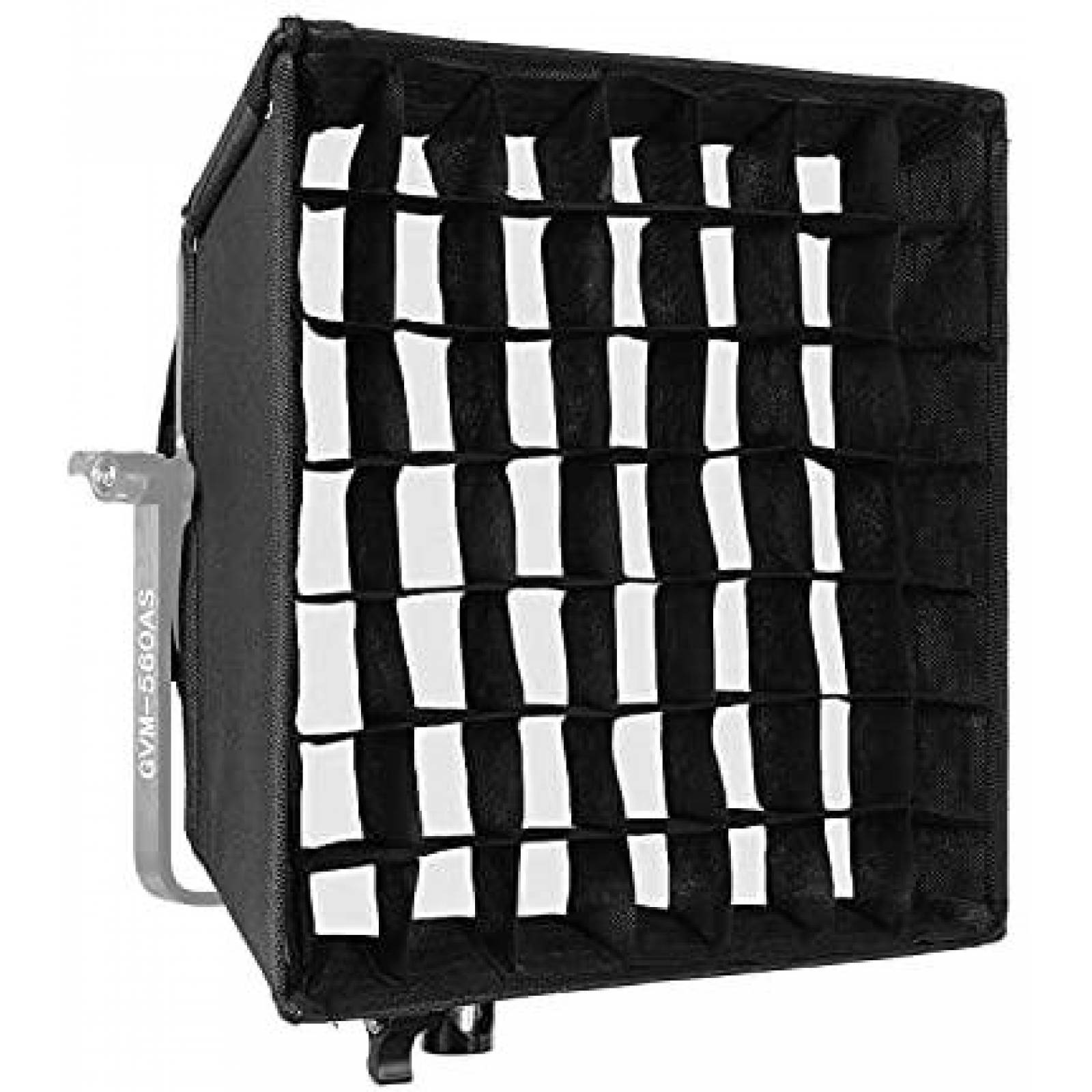 Iluminacion GVM RGB 168 Luces LED con 2 Softbox Plegables