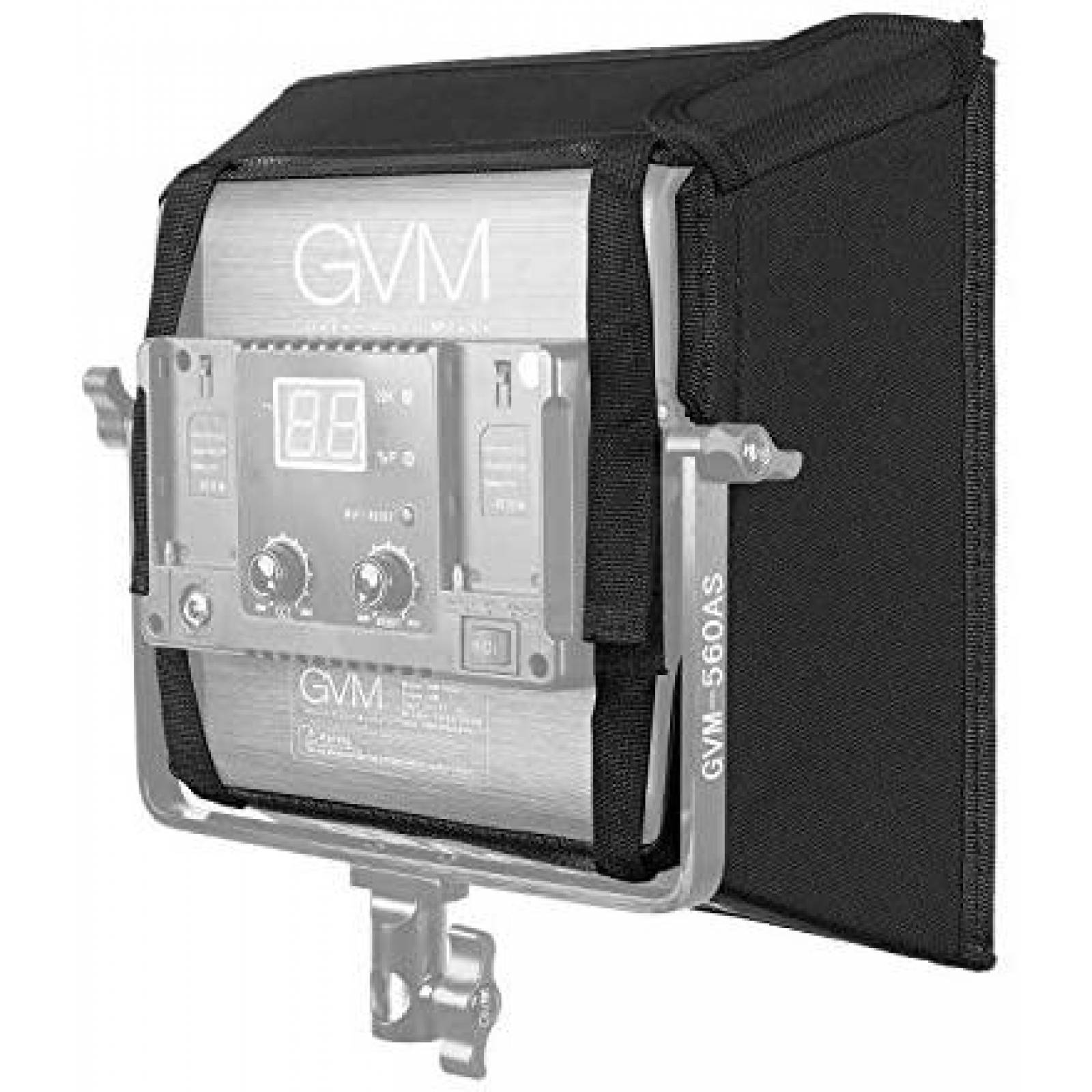 Iluminacion GVM RGB 168 Luces LED con 2 Softbox Plegables