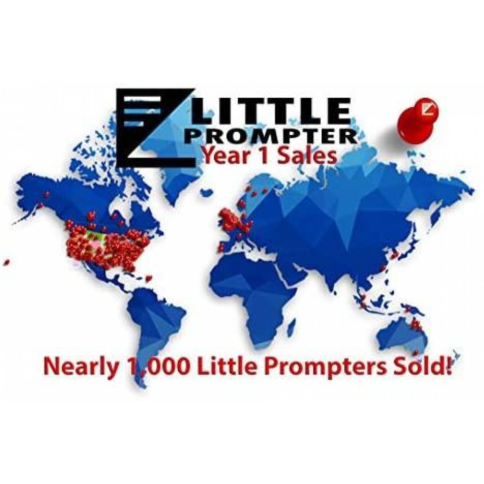 Teleprompter Little Prompter Personal Compacto -Negro